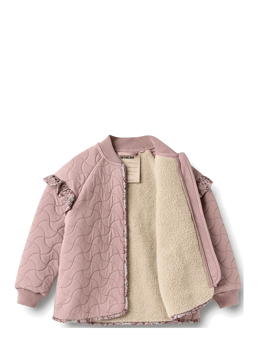 Wheat - Thermo Jacket Ellas - quiltade jackor - warm rose - 2