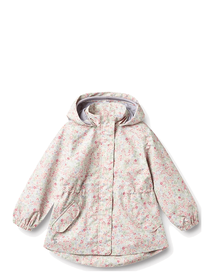 Wheat - Jacket Ada - skaljakker - cool sky flowers - 0