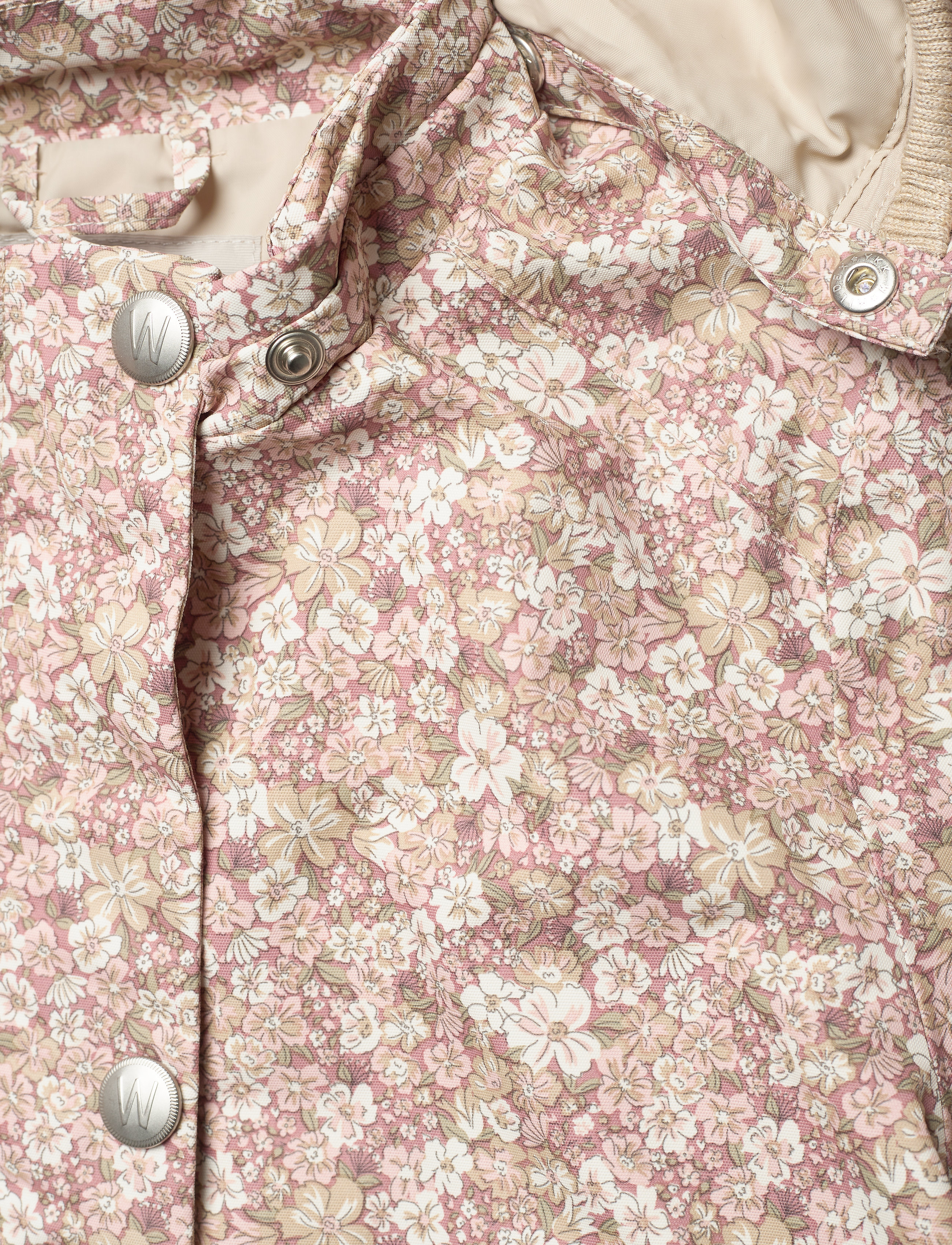Wheat - Jacket Ada Tech - rose flowers - 3