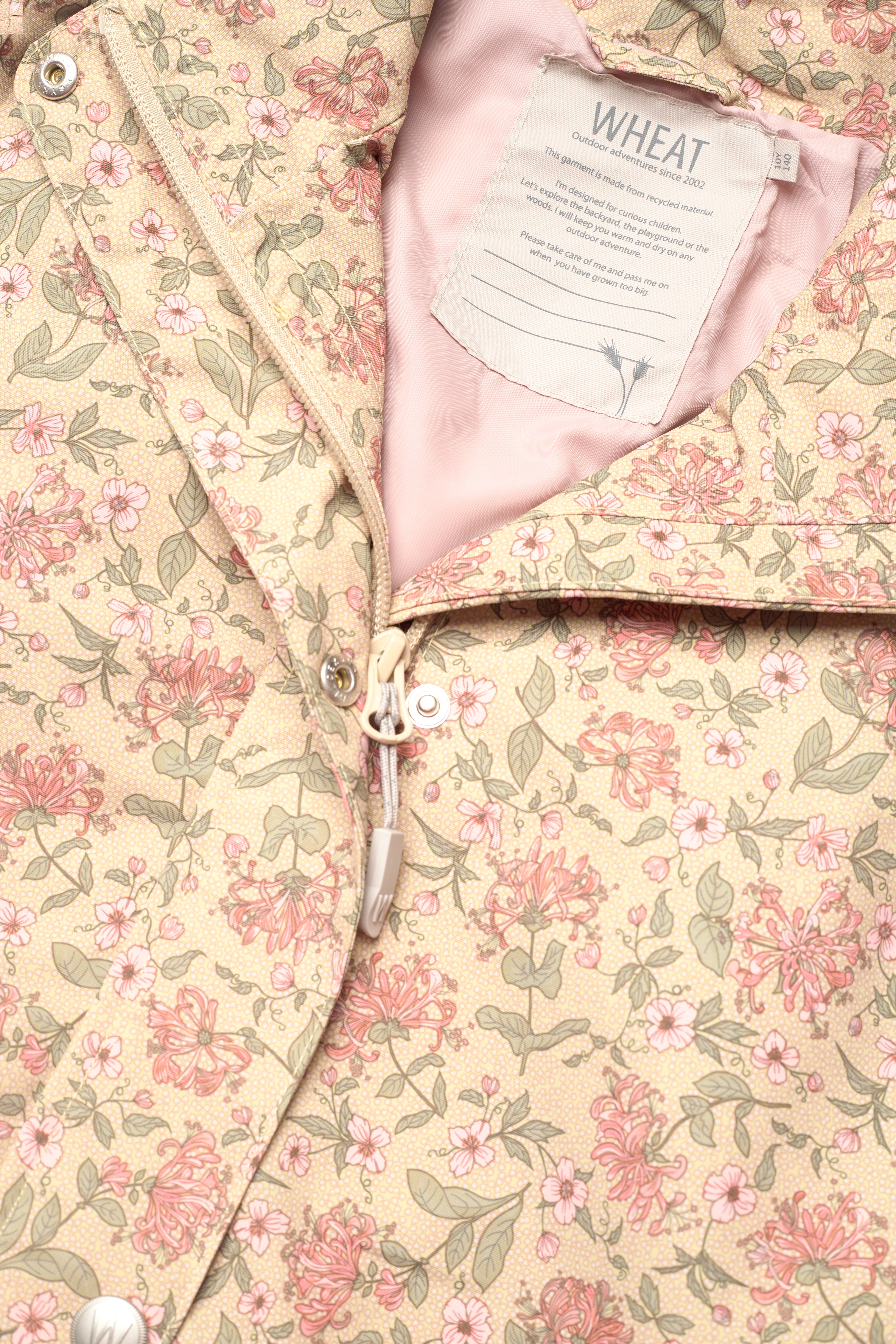 Wheat - Jacket Ada Tech - moonstone flowers - 4