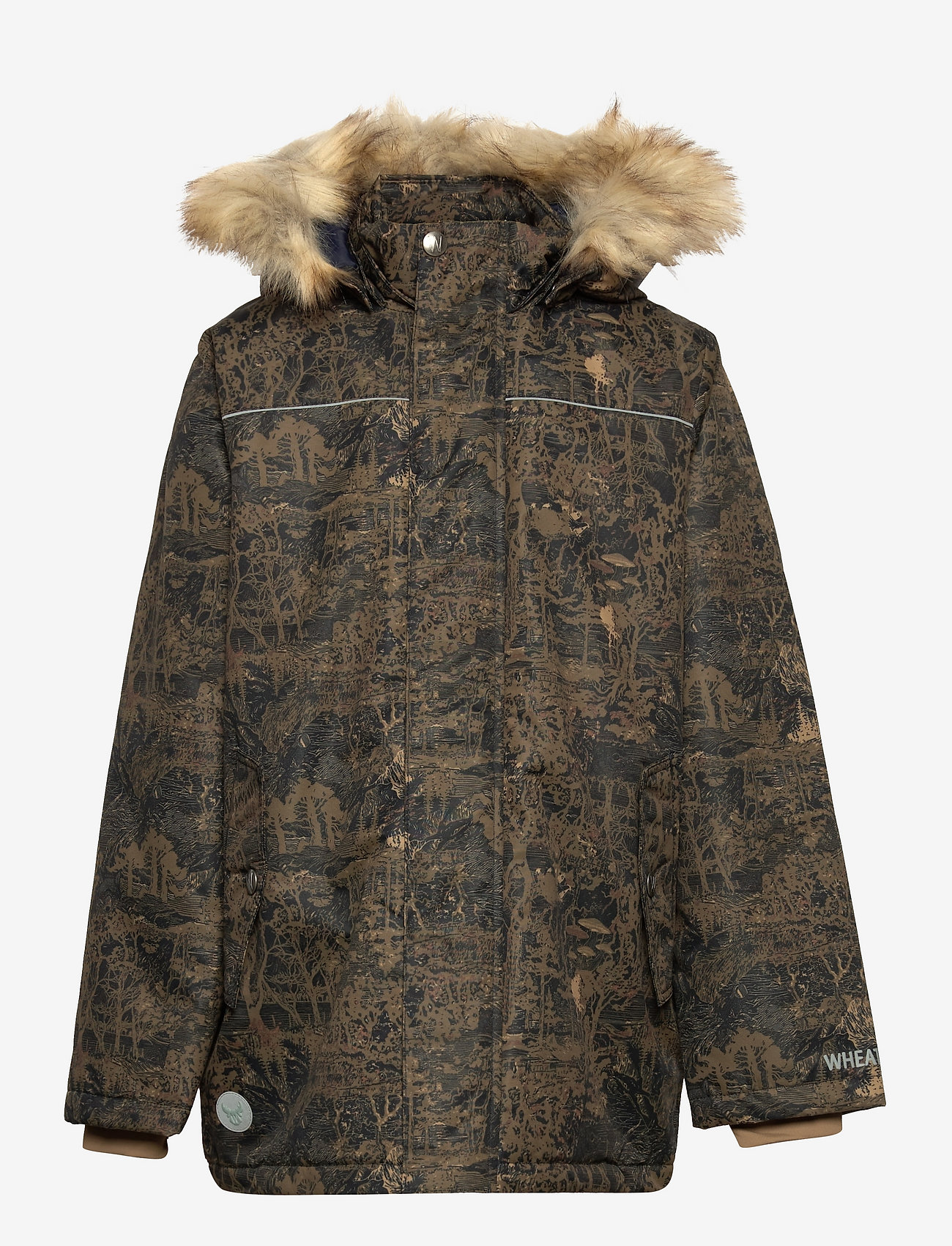 Wheat - Jacket Kasper Tech - wood - 0