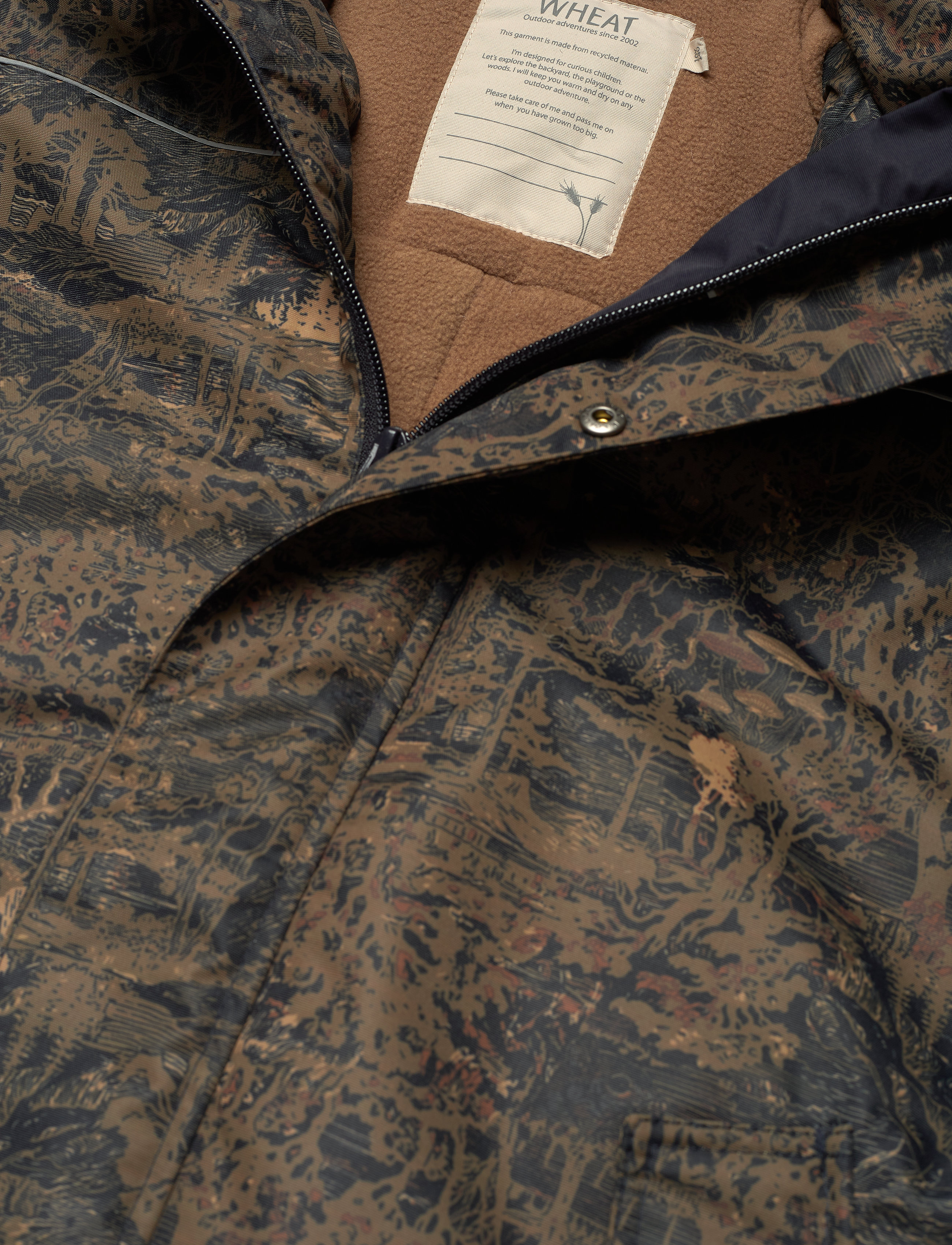 Wheat - Jacket Kasper Tech - wood - 2