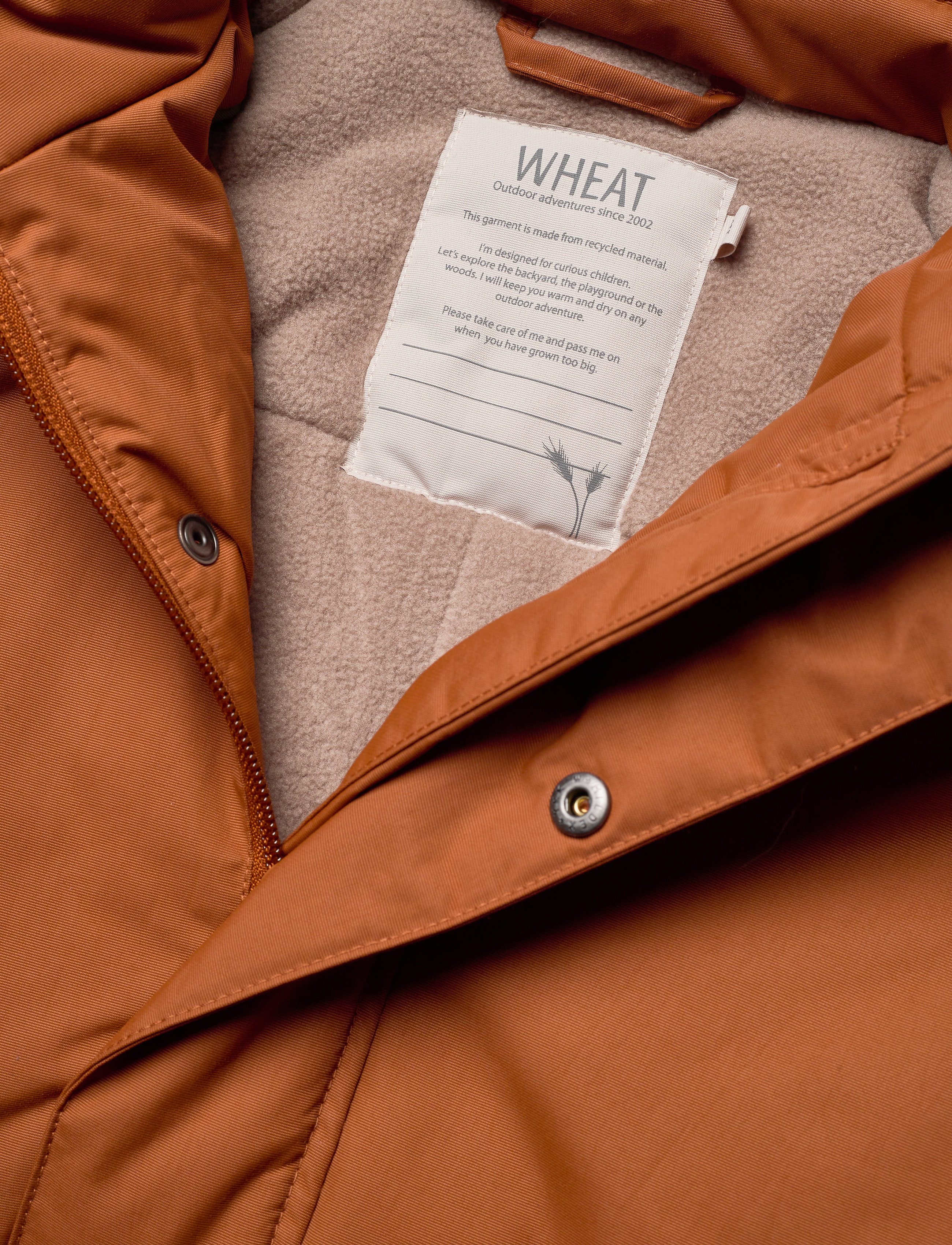 Wheat - Jacket Kasper Tech - cinnamon - 2