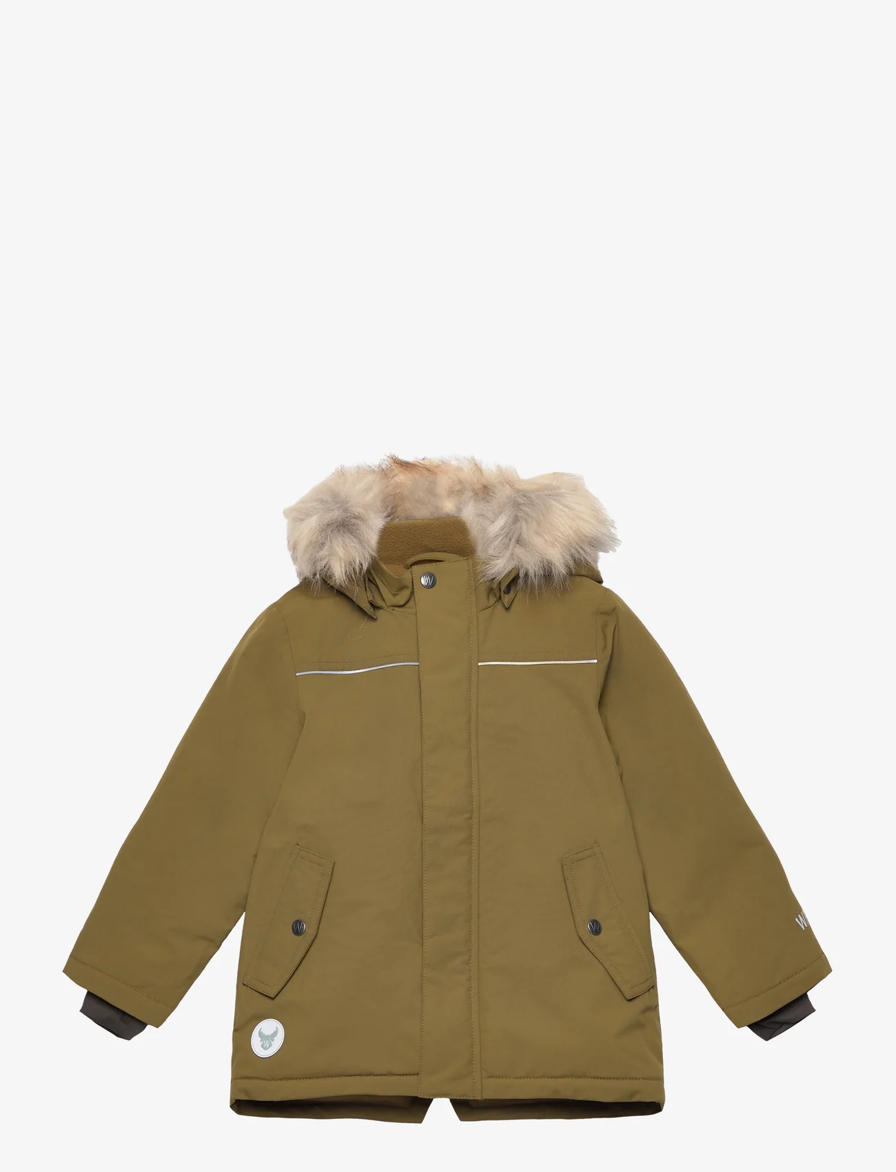 Wheat - Jacket Kasper Tech - winter jackets - dry moss - 0