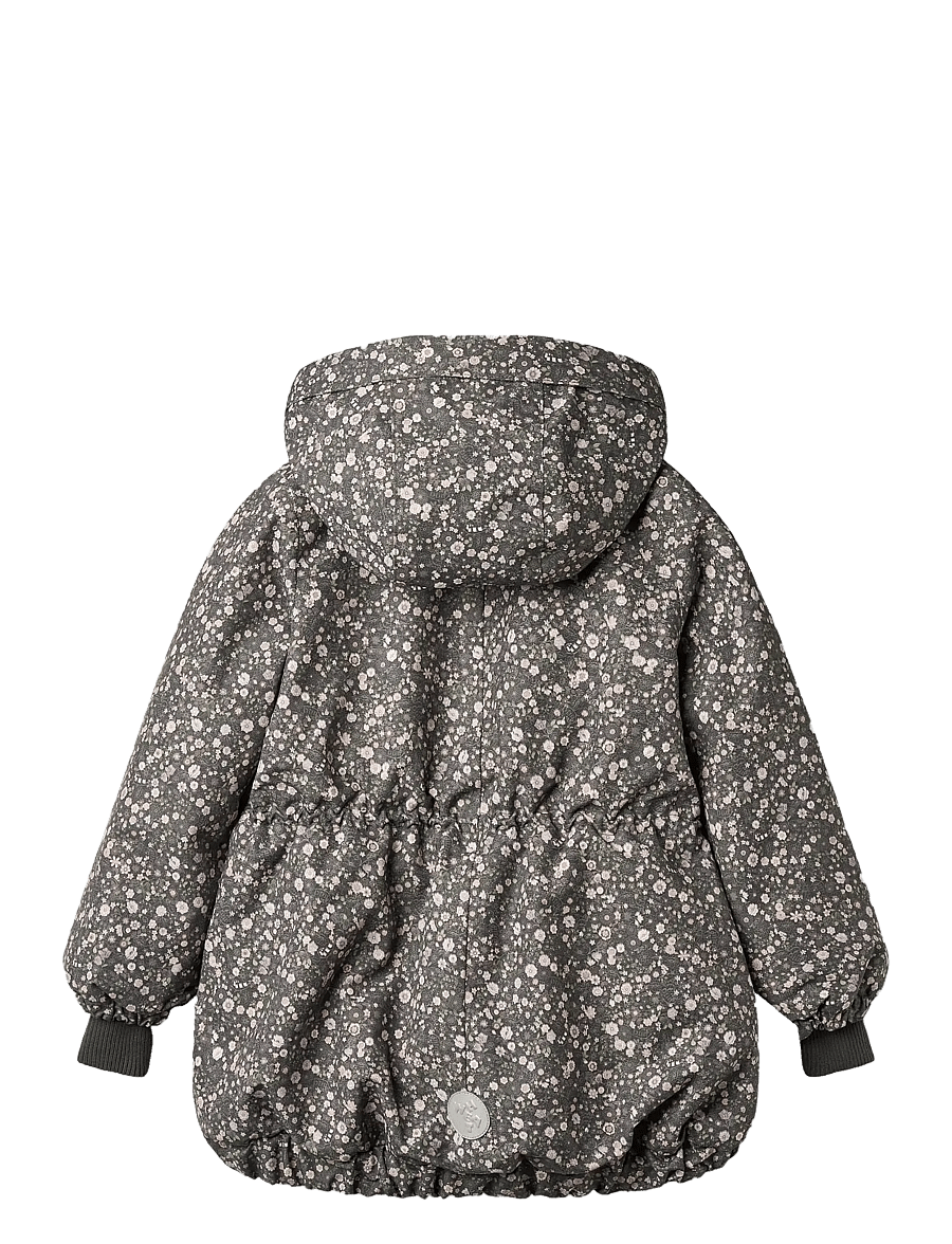Wheat - Jacket Tove Tech - dunjackor & fodrade jackor - black sea open flowers - 1