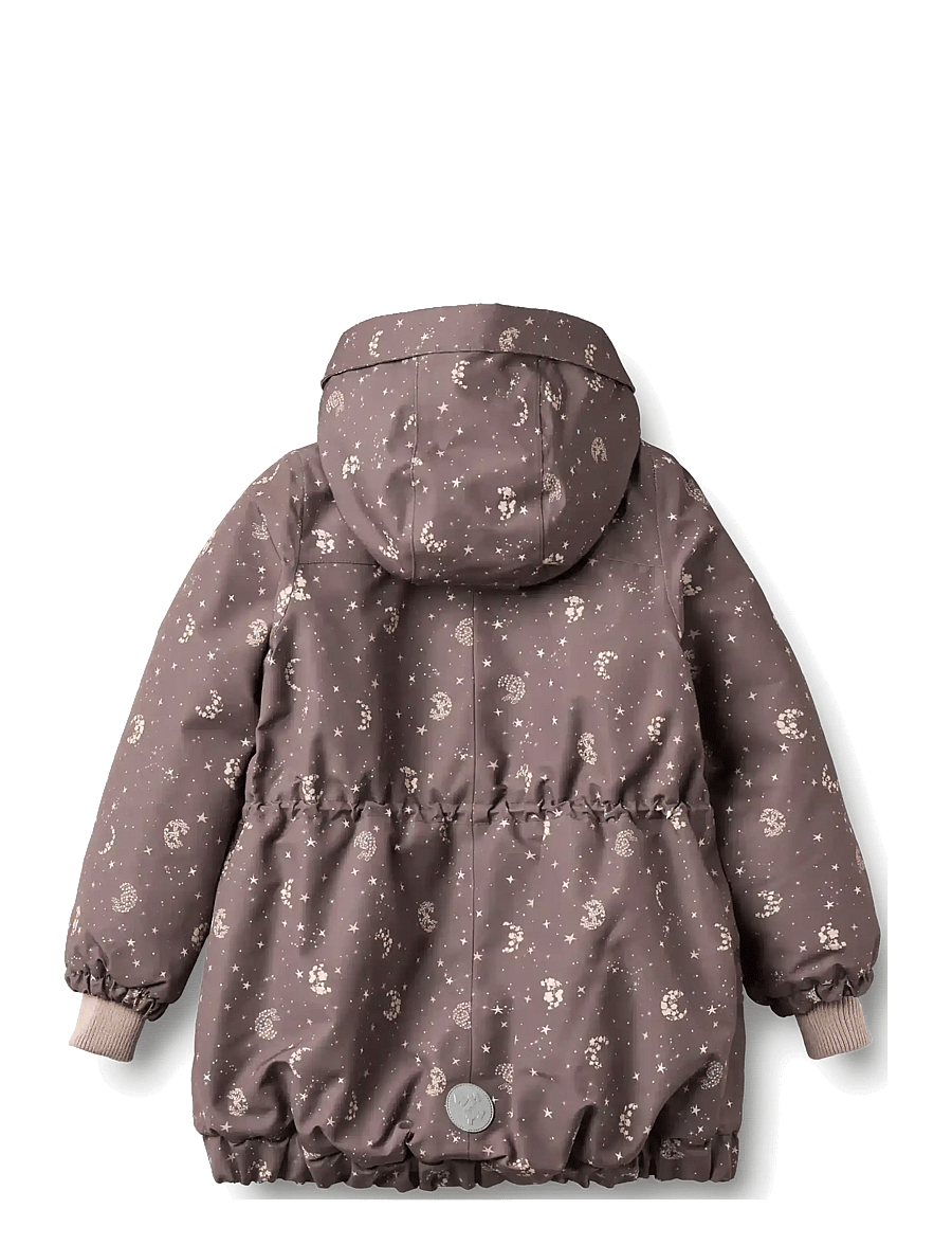 Wheat - Jacket Tove Tech - soojad ja polsterdatud - plum truffle stars - 1