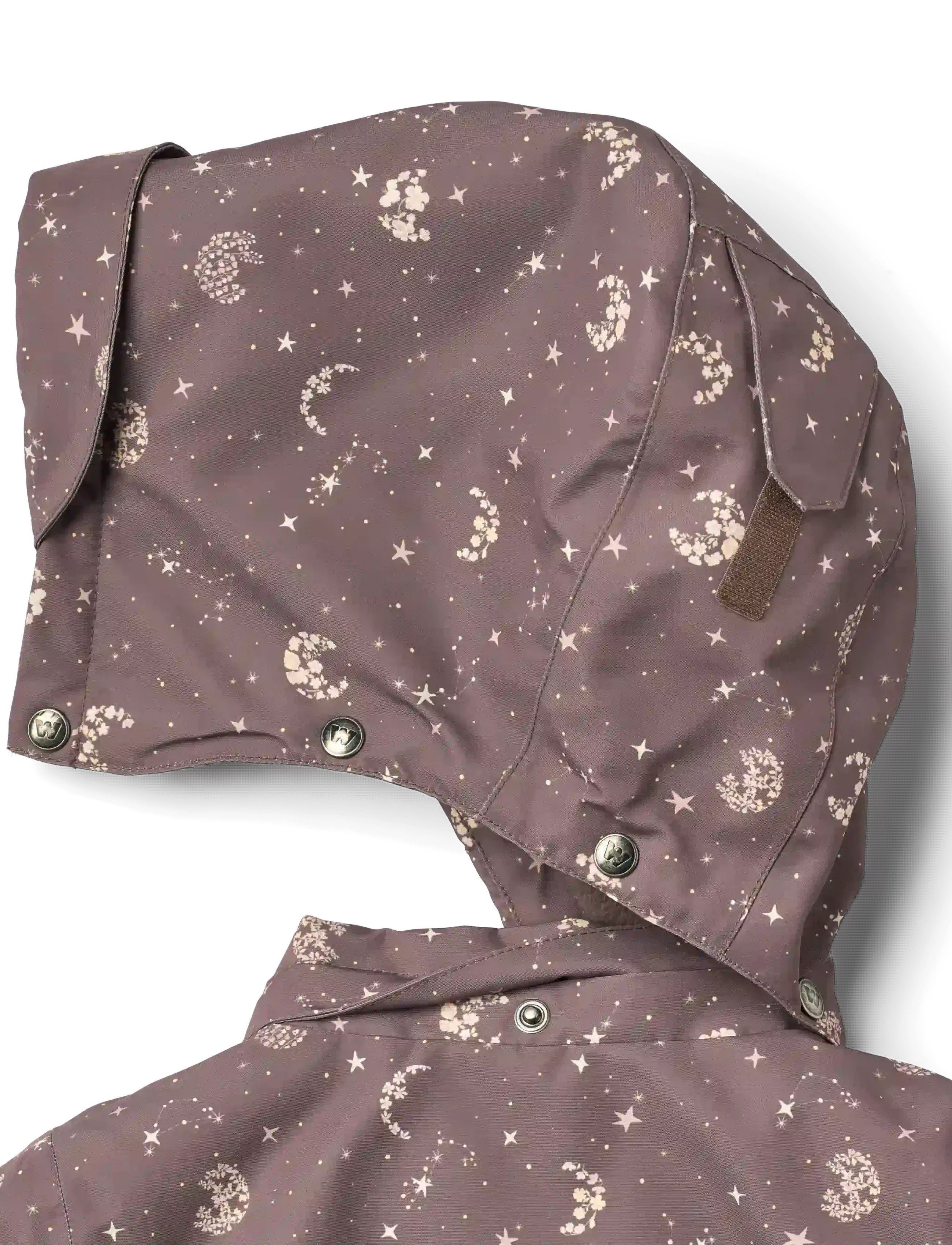 Wheat - Jacket Tove Tech - soojad ja polsterdatud - plum truffle stars - 2