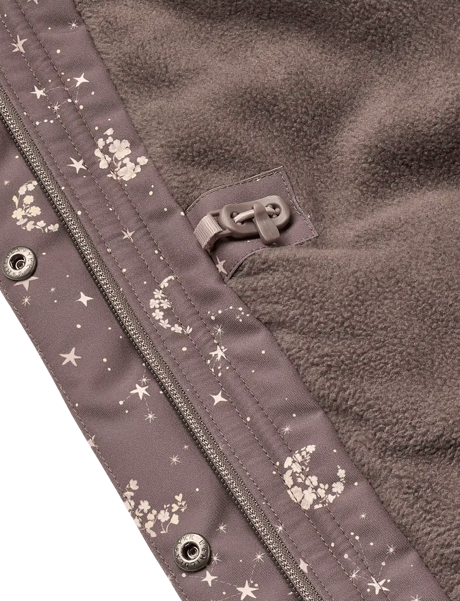 Wheat - Jacket Tove Tech - soojad ja polsterdatud - plum truffle stars - 3