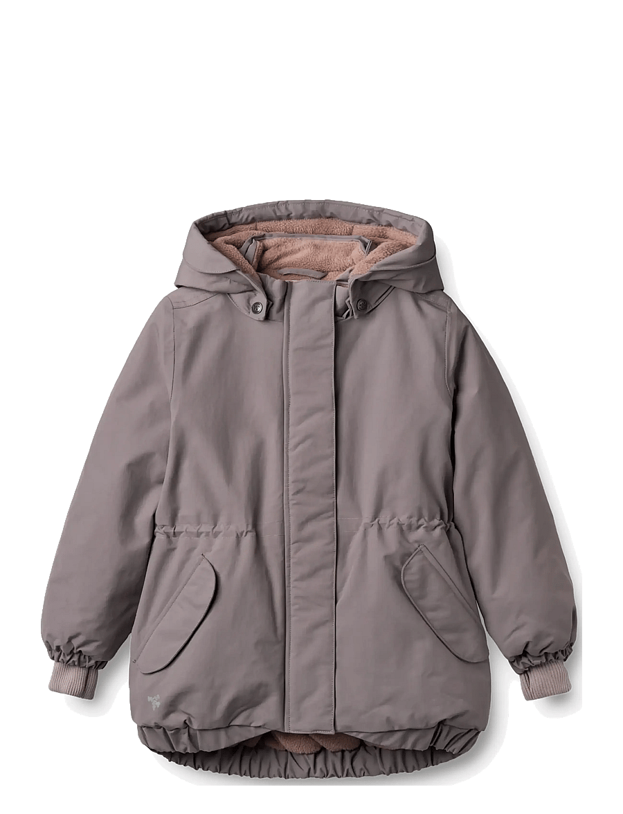 Wheat - Jacket Tove Tech - dunjackor & fodrade jackor - purple stone - 0