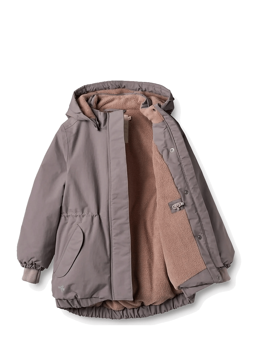 Wheat - Jacket Tove Tech - dunjackor & fodrade jackor - purple stone - 2