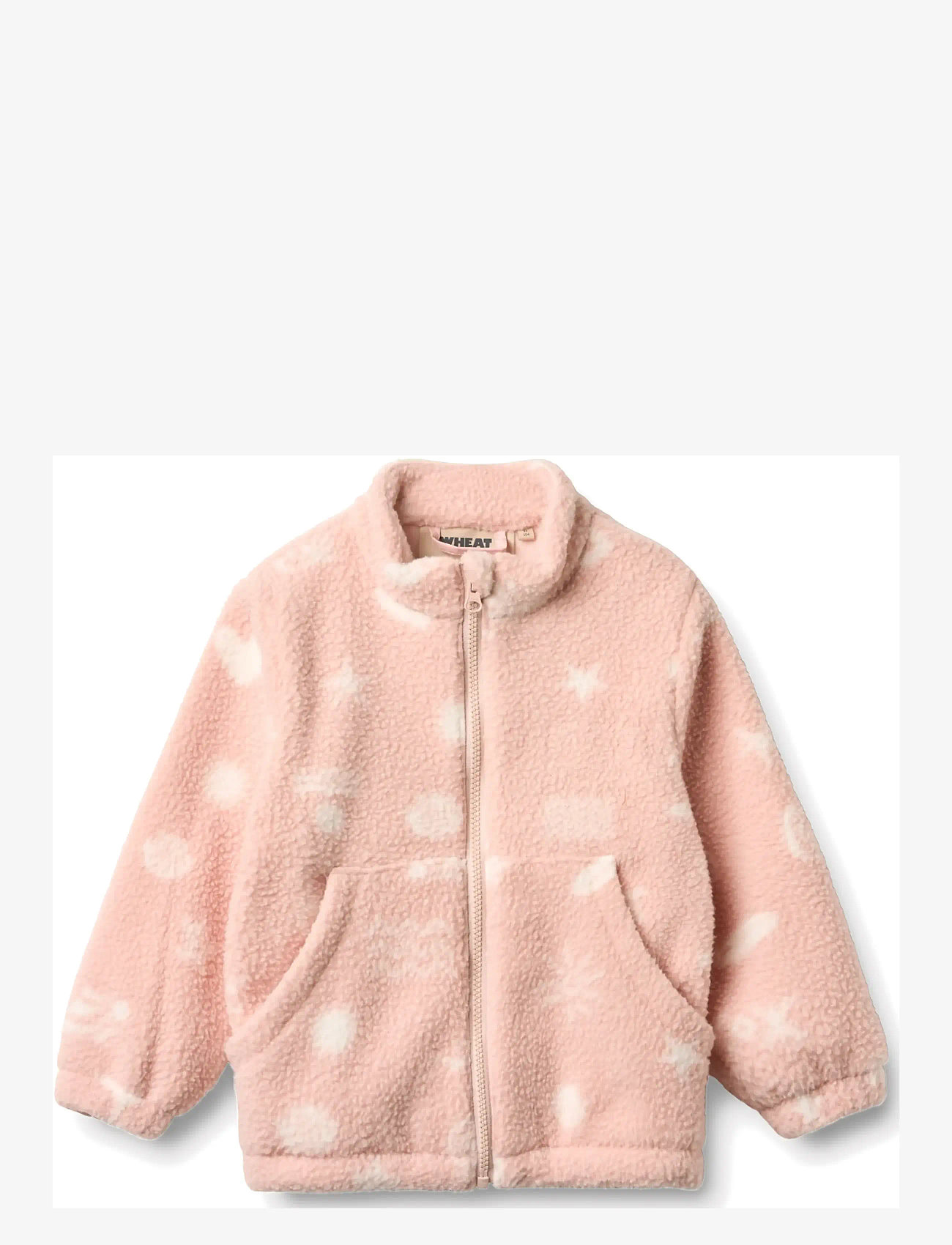 Wheat - Fleece Jacket Helge - fliisjakid - cameo rose jacquard - 0