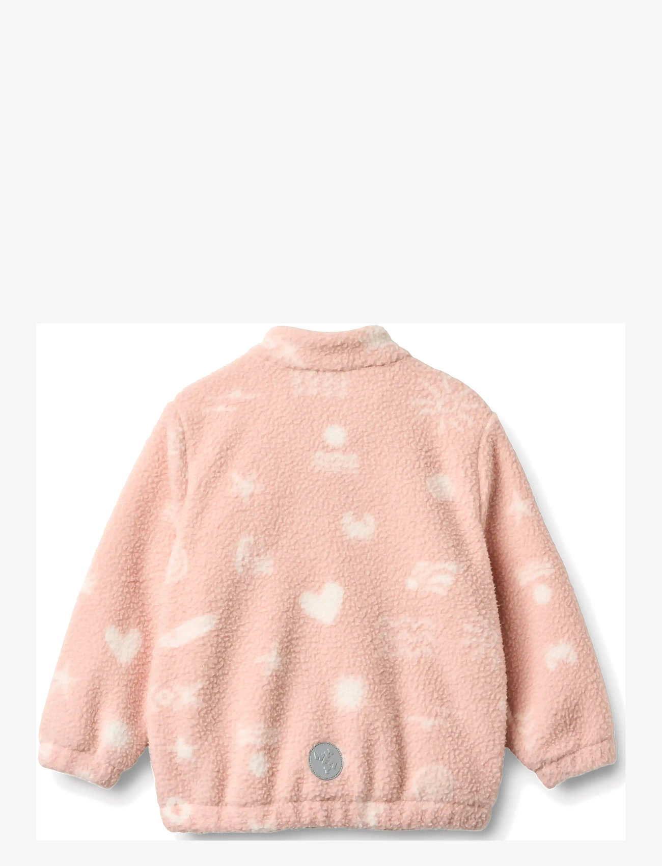 Wheat - Fleece Jacket Helge - fliisjakid - cameo rose jacquard - 1