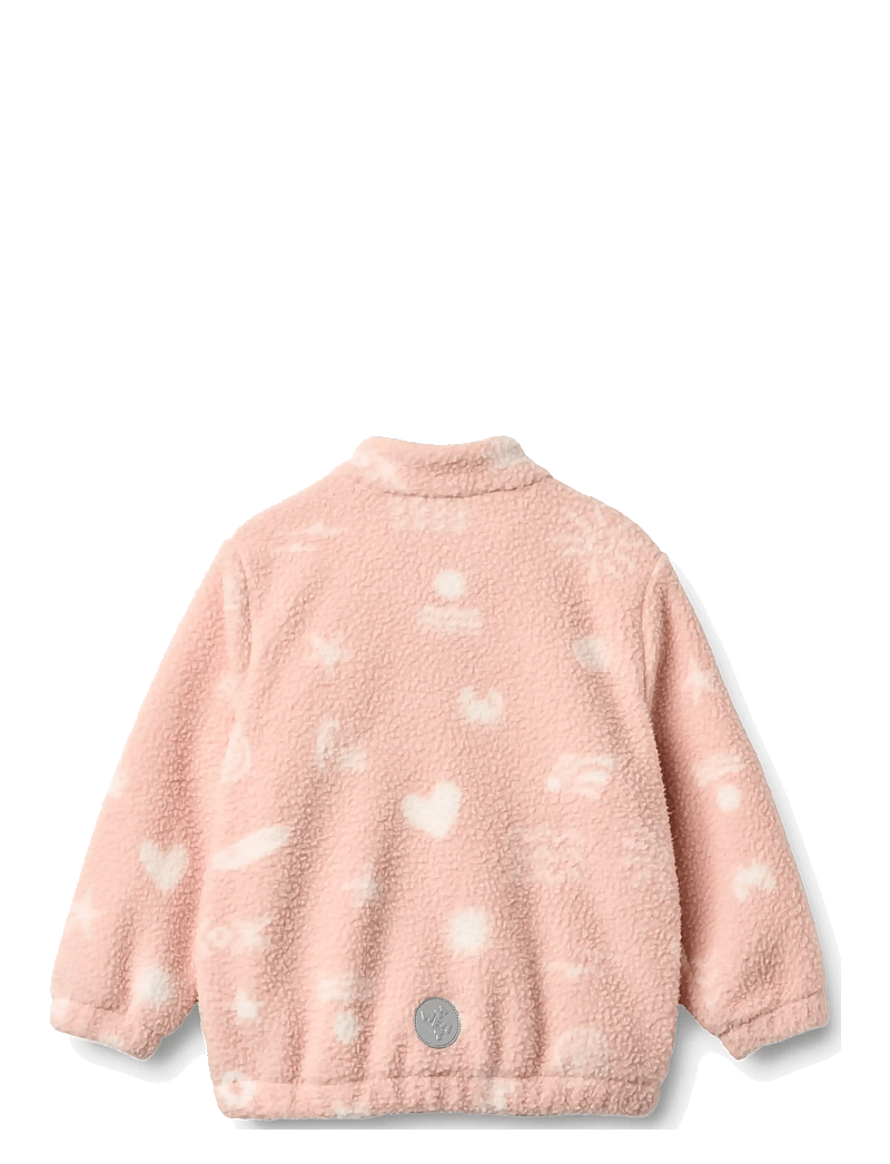 Wheat - Fleece Jacket Helge - fliisjakid - cameo rose jacquard - 1