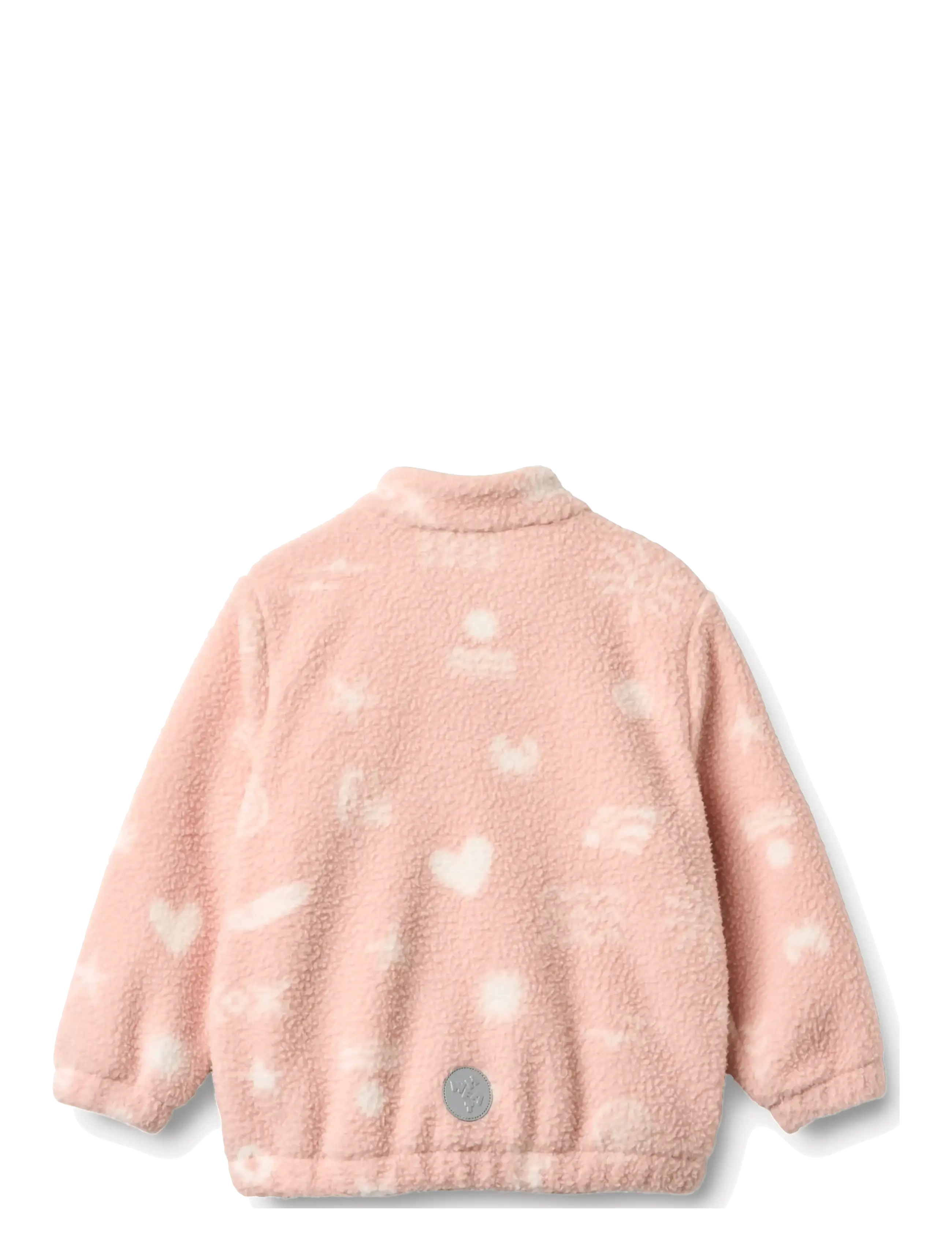 Wheat - Fleece Jacket Helge - høstjakker - cameo rose jacquard - 1