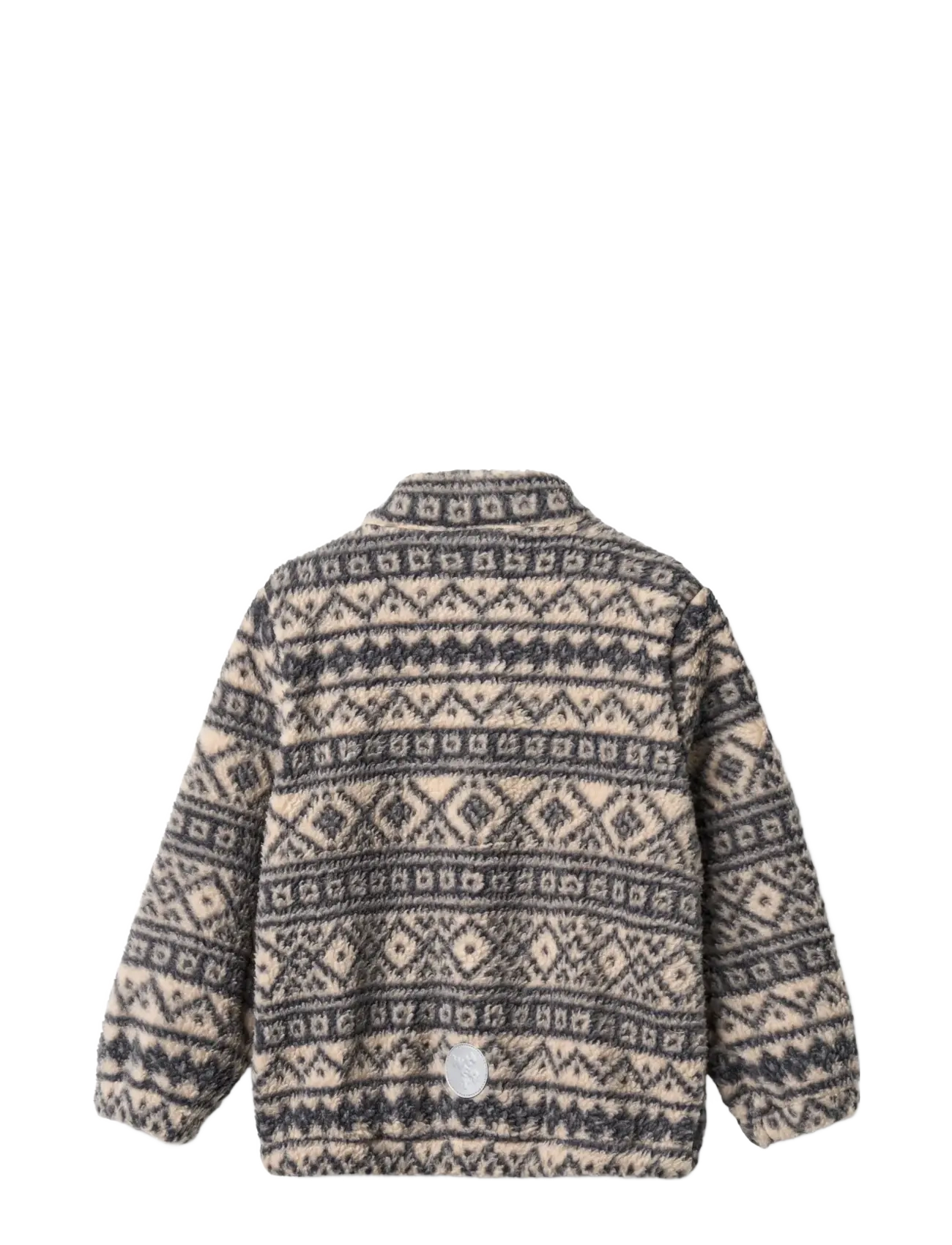 Wheat - Fleece Jacket Helge - fleeceklær - warm sand jaquard - 1