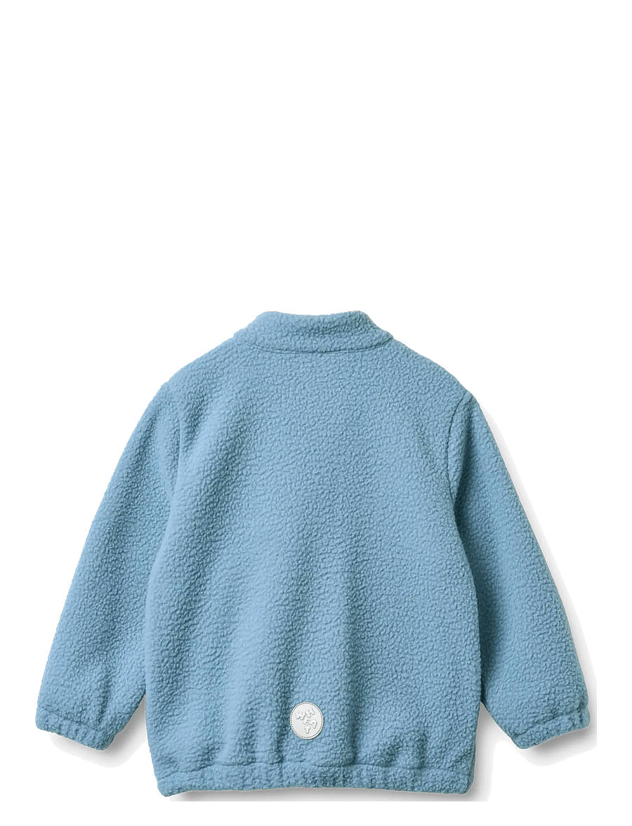 Wheat - Fleece Jacket Helge - fleecejackor - faded denim - 2