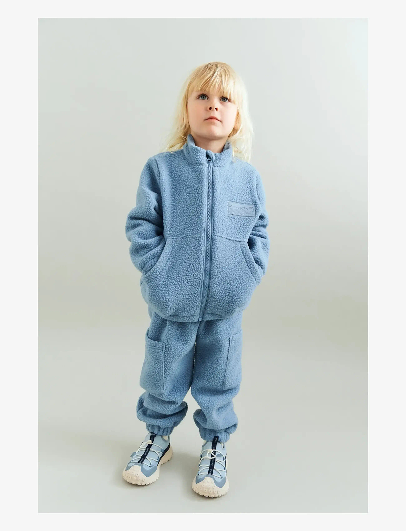 Wheat - Fleece Jacket Helge - fleecejacken - faded denim - 3