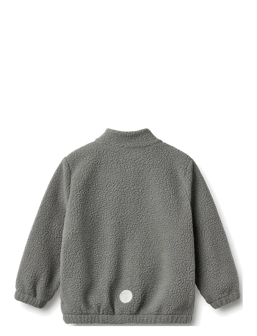 Wheat - Fleece Jacket Helge - fleecejakker - flint - 1