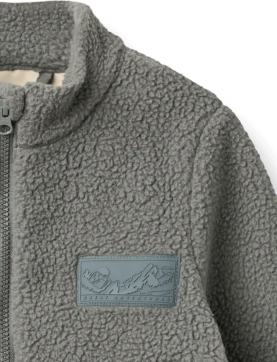 Wheat - Fleece Jacket Helge - fleecejakker - flint - 2