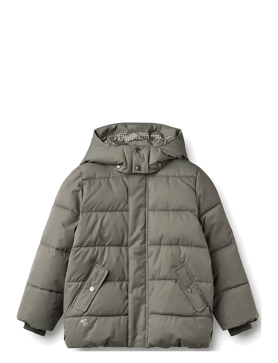 Wheat - Puffer jacket Gael - winterjacke - grey metal - 0
