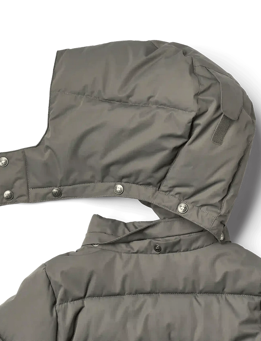 Wheat - Puffer jacket Gael - winterjacke - grey metal - 2