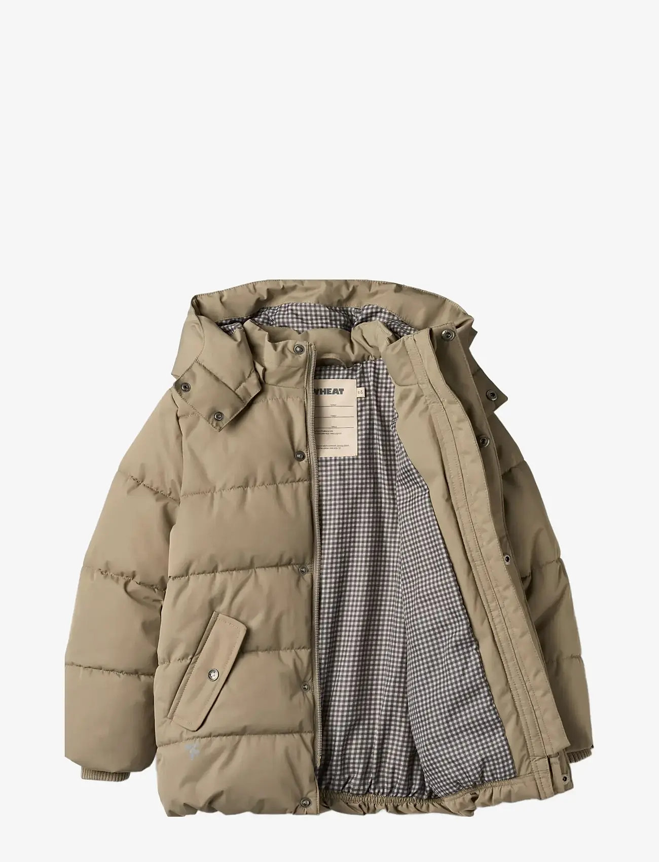 Wheat - Puffer Jacket Gael - puhvis ja polsterdatud - grey stone - 2