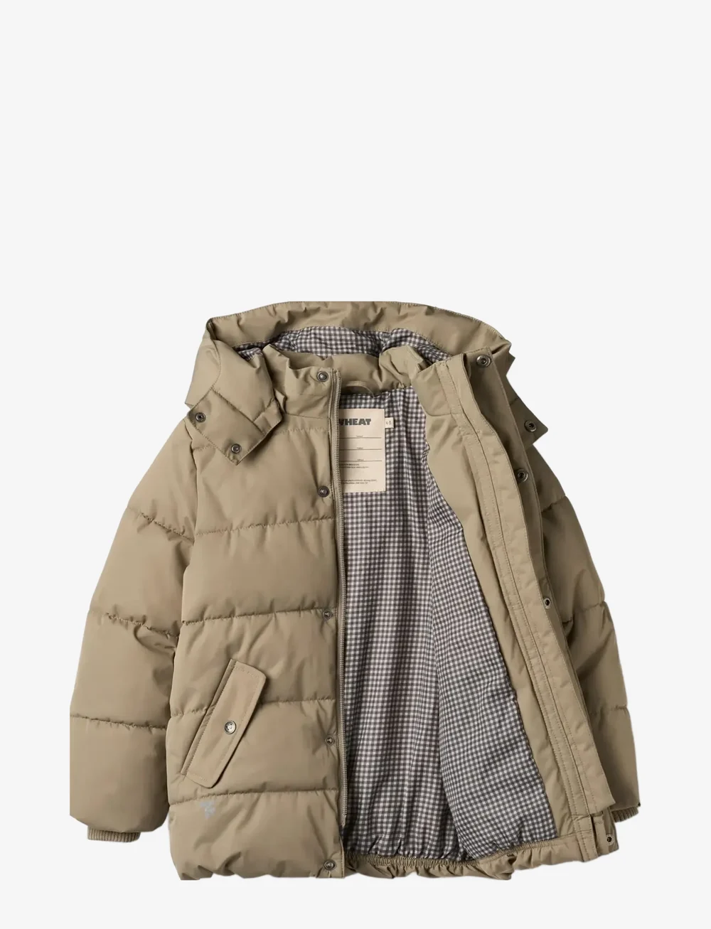 Wheat - Puffer Jacket Gael - talvejope - grey stone - 3