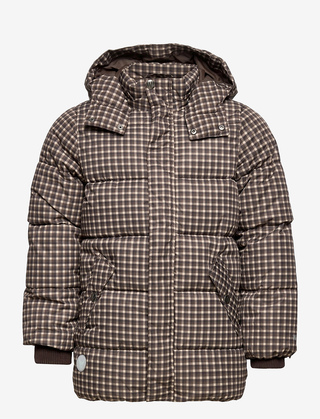Wheat - Puffer Jacket Gael - brown check - 0