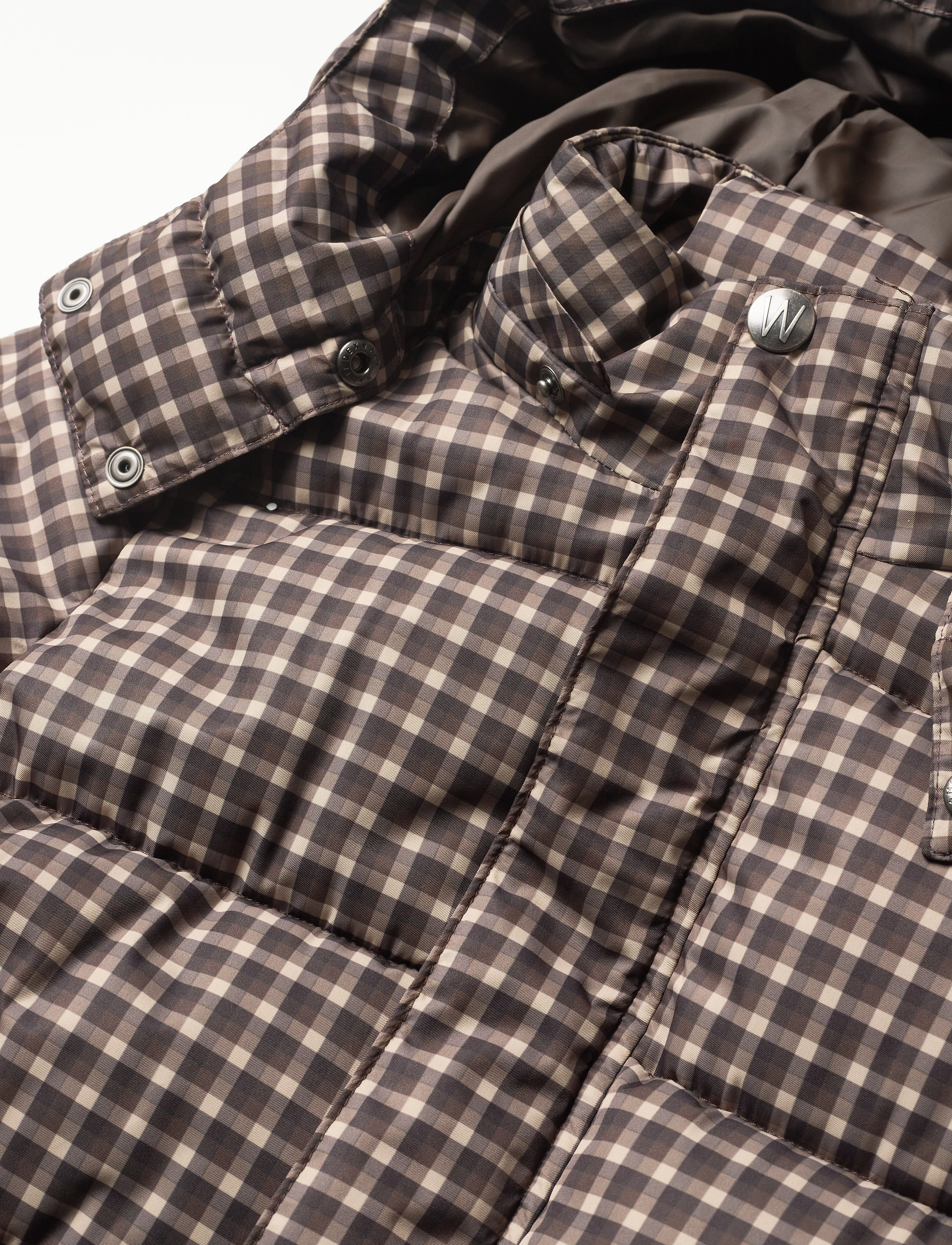Wheat - Puffer Jacket Gael - brown check - 3