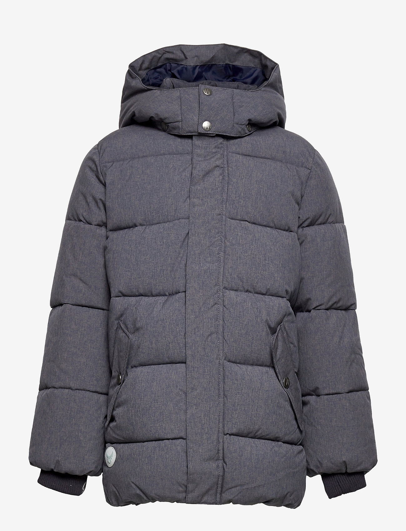 Wheat - Puffer Jacket Gael - dark blue melange - 0
