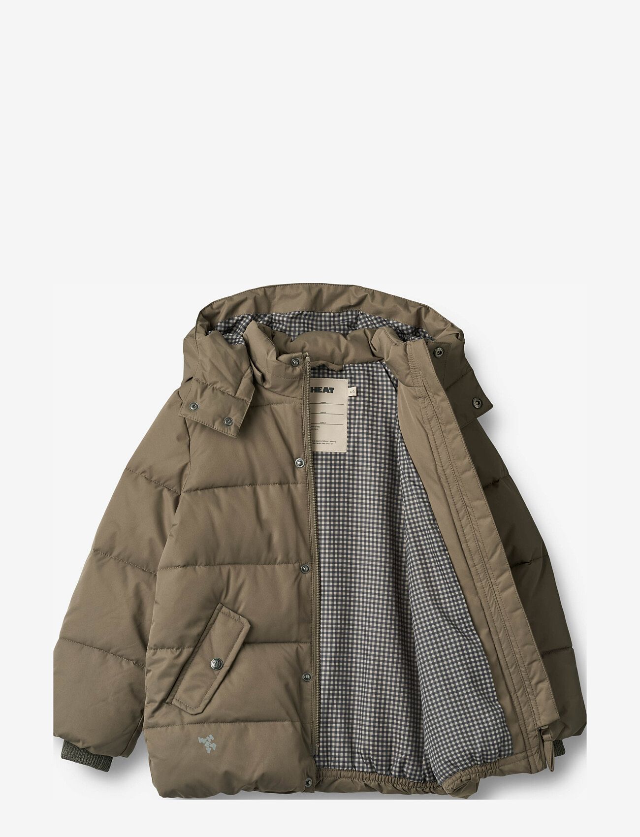 Wheat - Puffer Jacket Gael - dry wood - 2