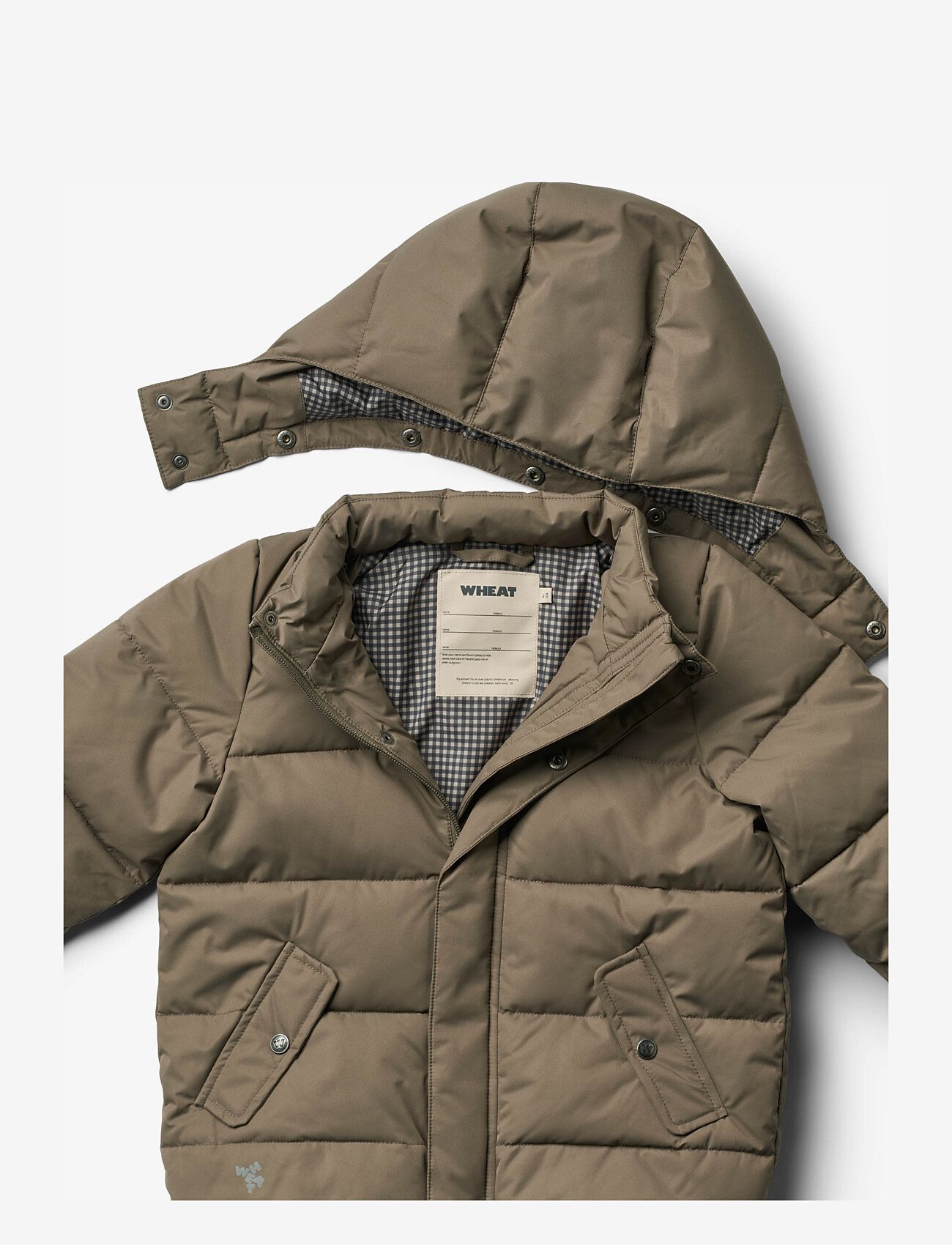 Wheat - Puffer Jacket Gael - dry wood - 3