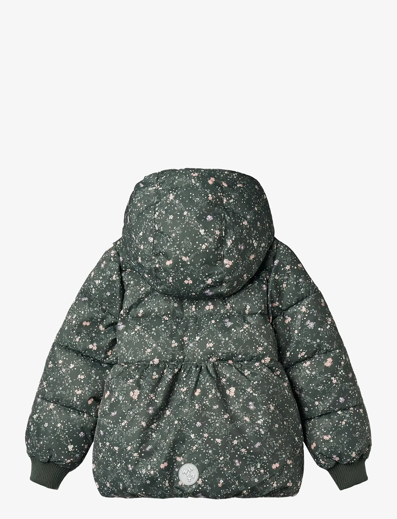 Wheat - Puffer Jacket Karla - puhvis ja polsterdatud - forest lake checked flowers - 1