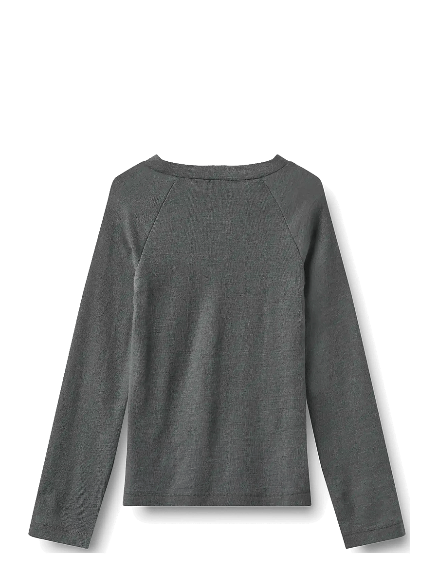 Wheat - Baselayer Set - aluskihina kantavad rõivakomplektid - dark charcoal - 3