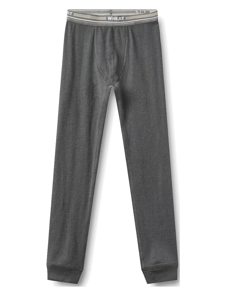 Wheat - Baselayer Set - aluskihina kantavad rõivakomplektid - dark charcoal - 4