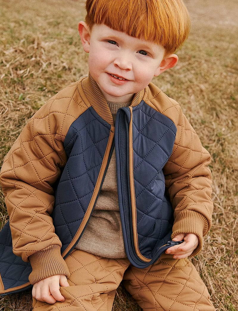 Wheat - Thermo jacket Sylvester - ink - 0