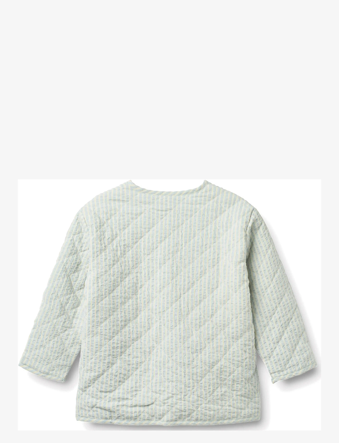 Wheat - Quilt Jacket Saxo - quiltede jakker - summer sky stripe - 1