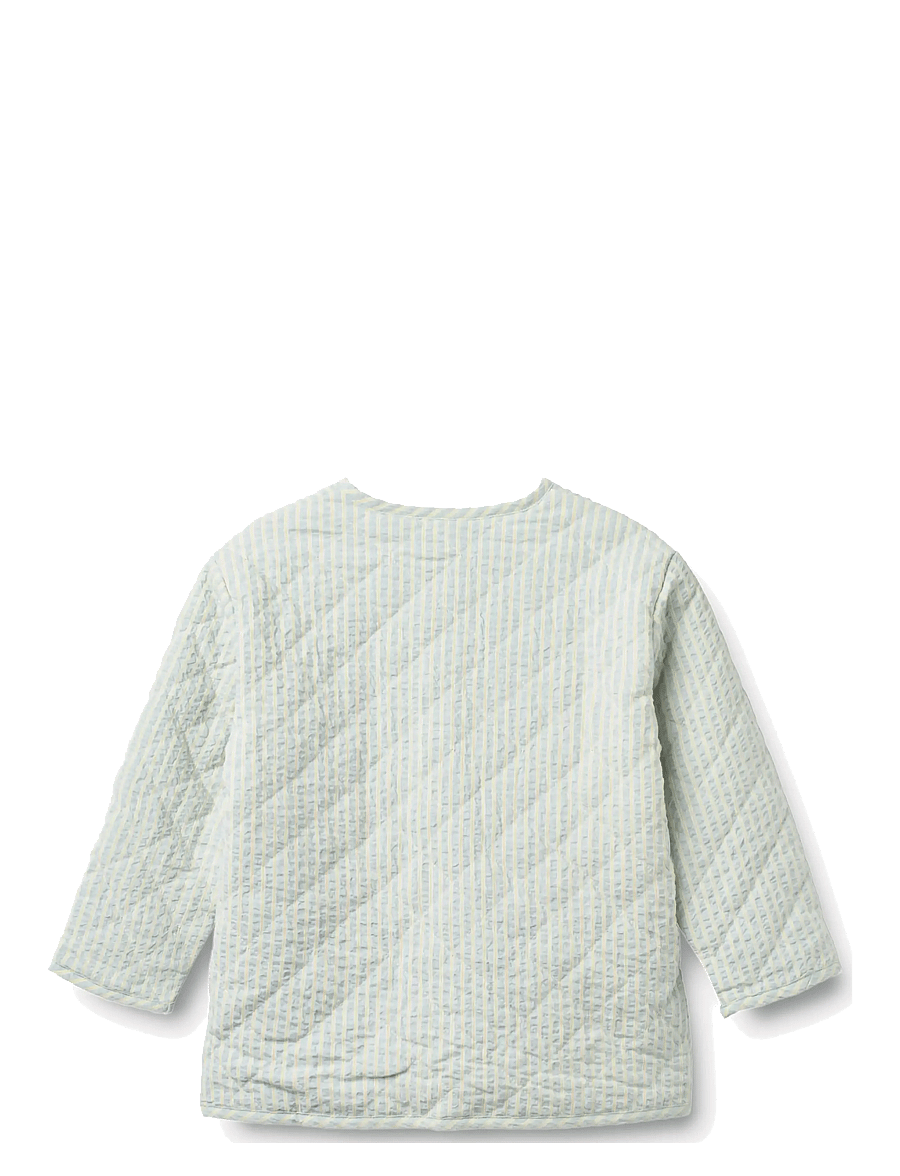 Wheat - Quilt Jacket Saxo - quilted jassen - summer sky stripe - 1