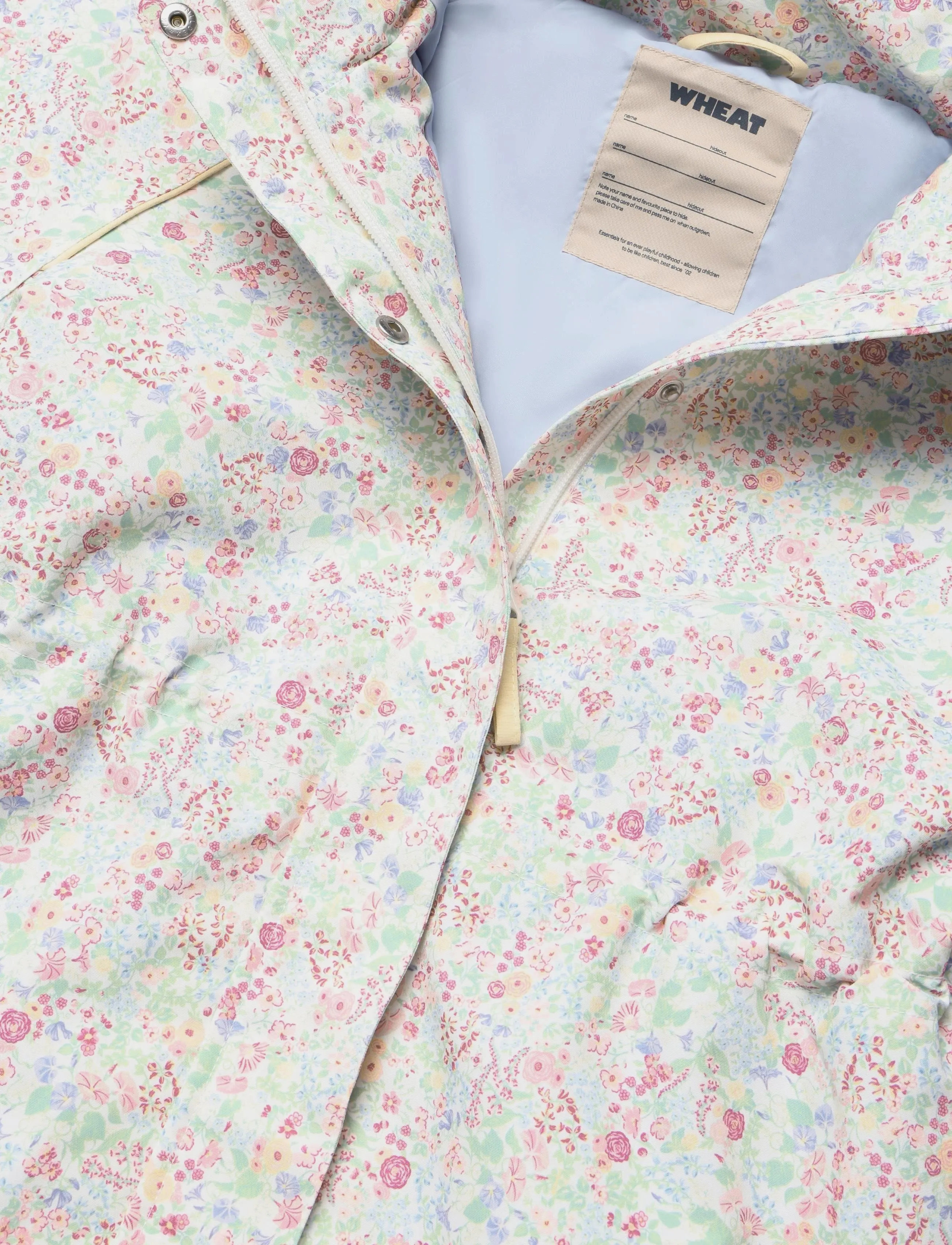 Wheat - Jacket Ketta - rain coats - cool sky flowers - 2