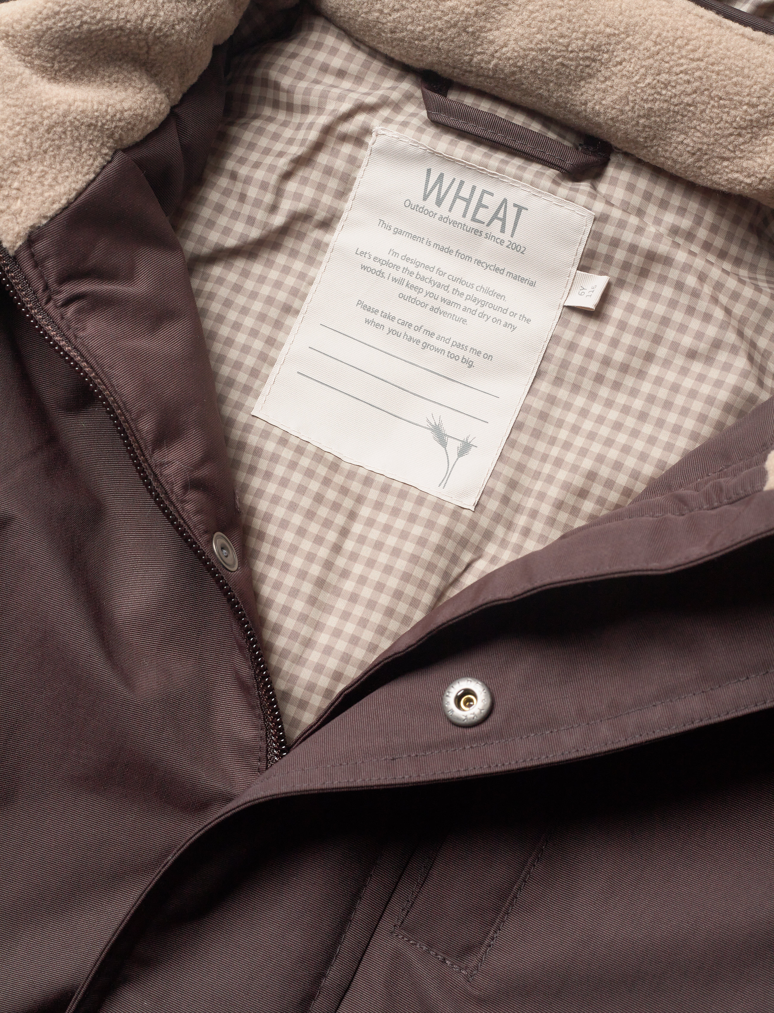 Wheat - Jacket Leo Tech - espresso - 2