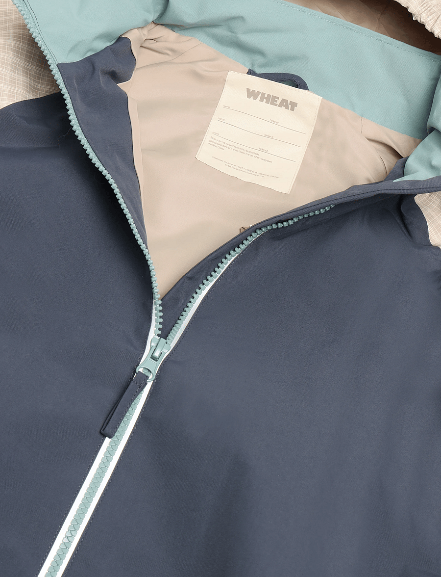 Wheat - Jacket Aage - skaljakker - greyblue - 2