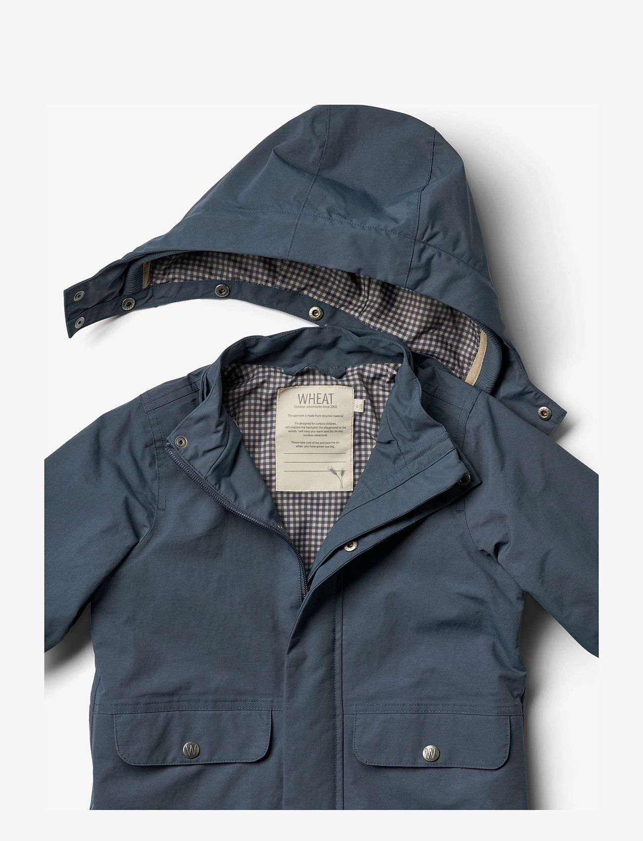 Wheat - Jacket Carlo Tech - blue waves - 3