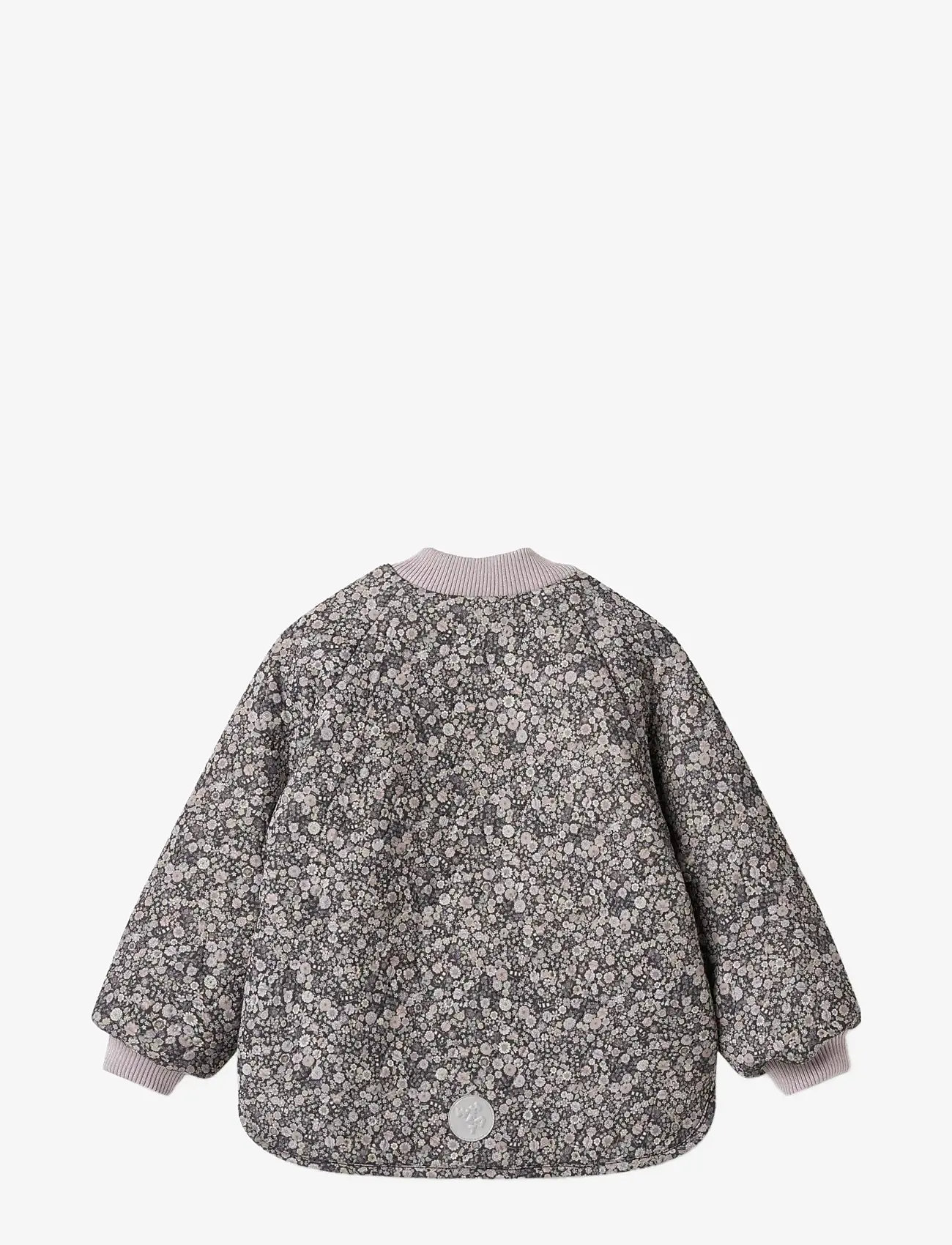 Wheat - Reversible Thermo Jacket Lake - herbstjacken - black sea flowers - 1