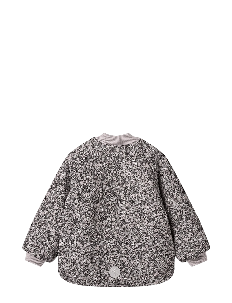 Wheat - Reversible Thermo Jacket Lake - fleecejakker - black sea flowers - 2