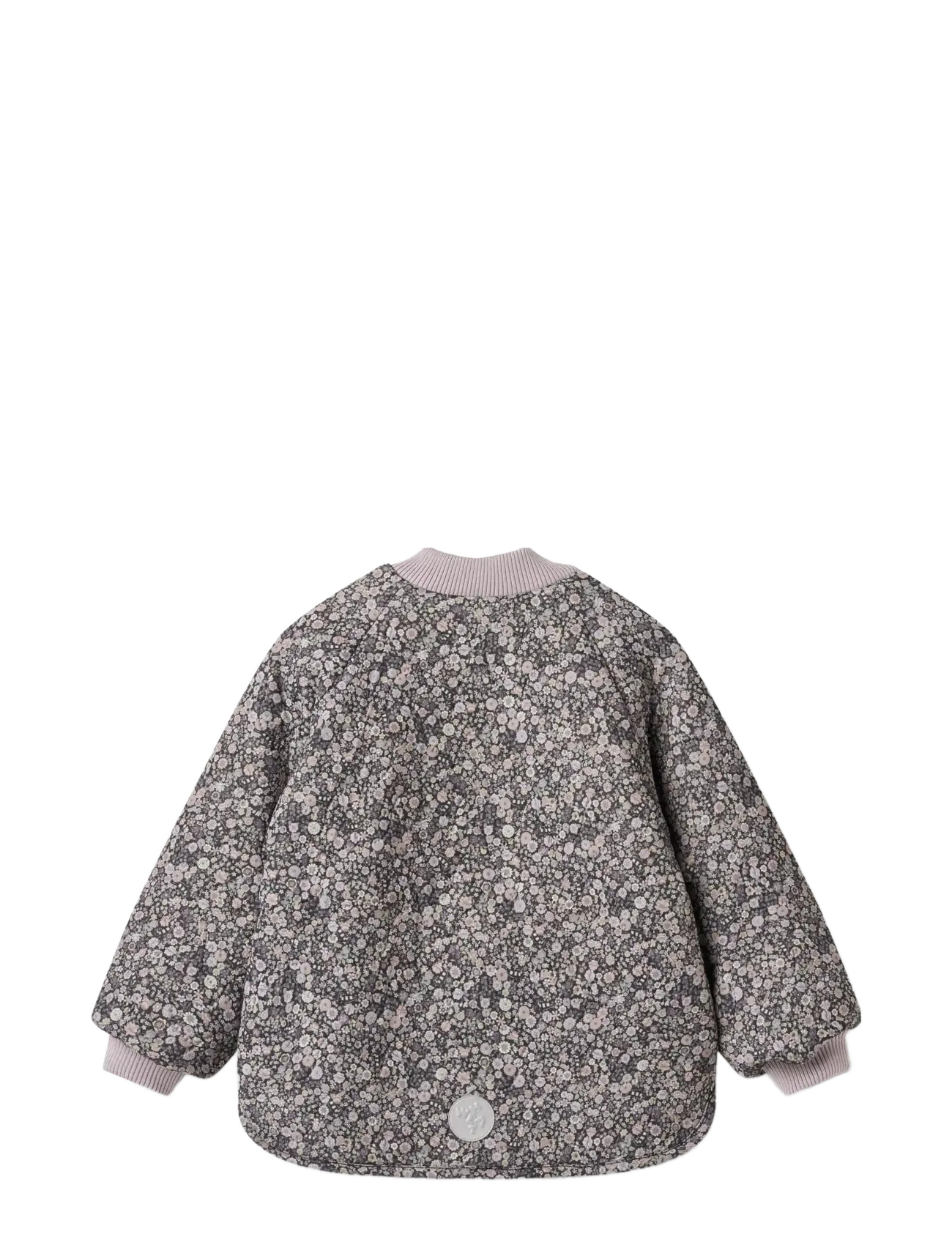 Wheat - Reversible Thermo Jacket Lake - black sea flowers - 2