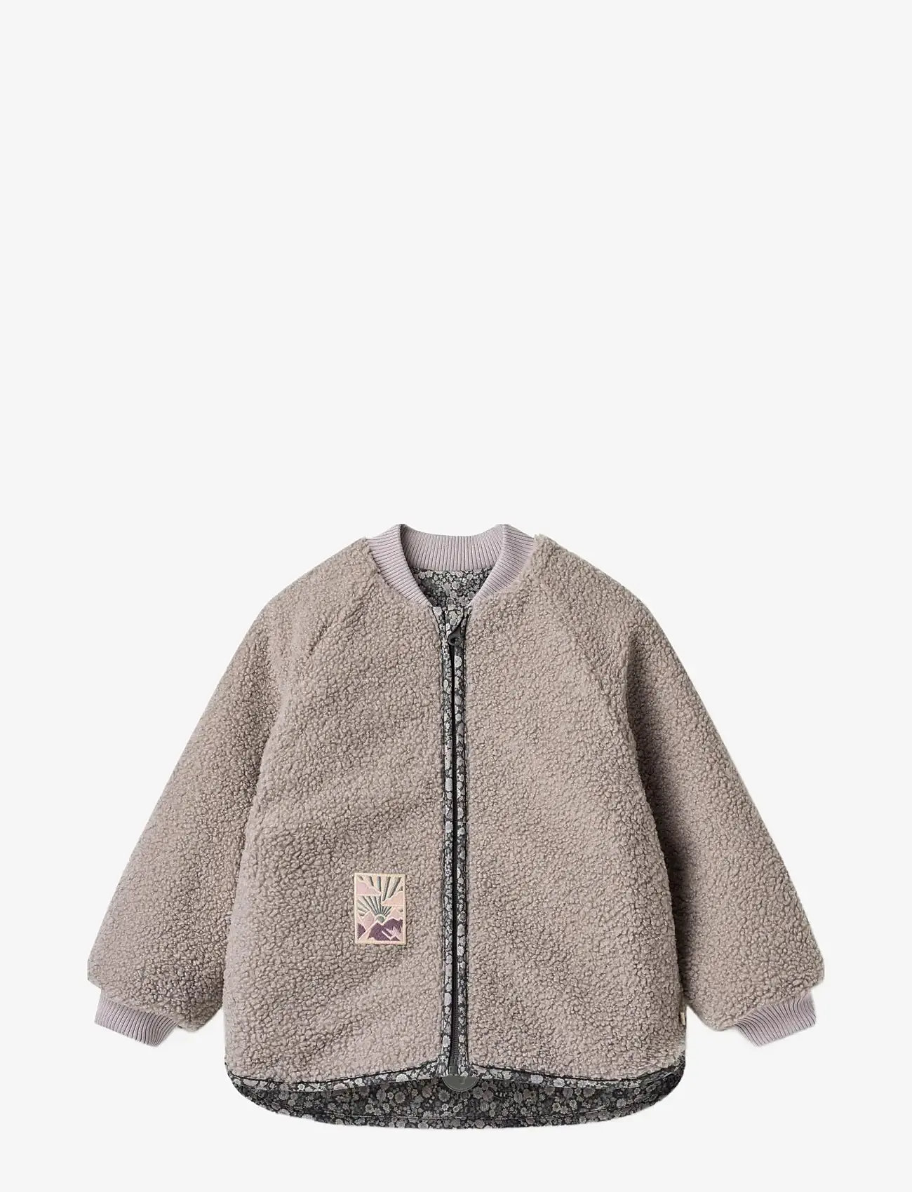 Wheat - Reversible Thermo Jacket Lake - herbstjacken - black sea flowers - 2