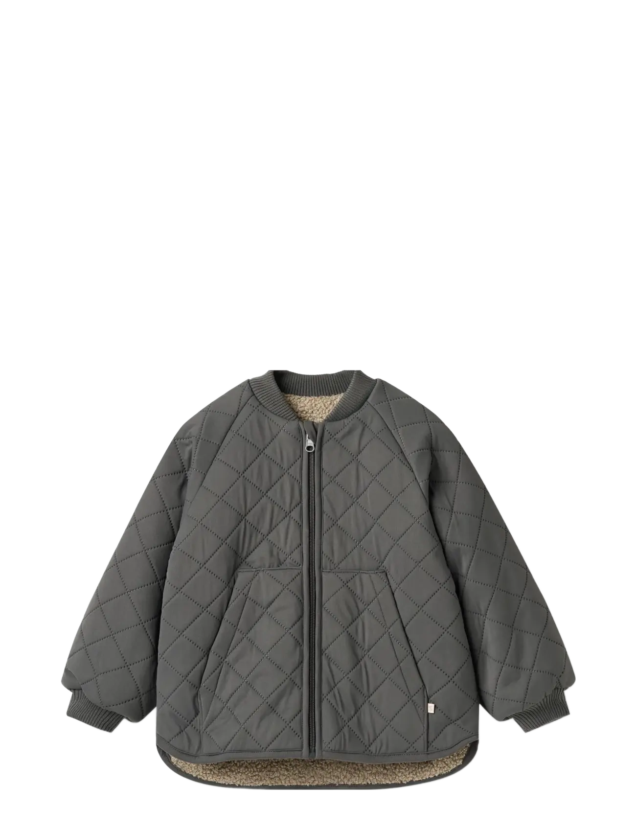 Wheat Reversible Thermo Jacket Lake - Termokläder - BLACK SEA / black
