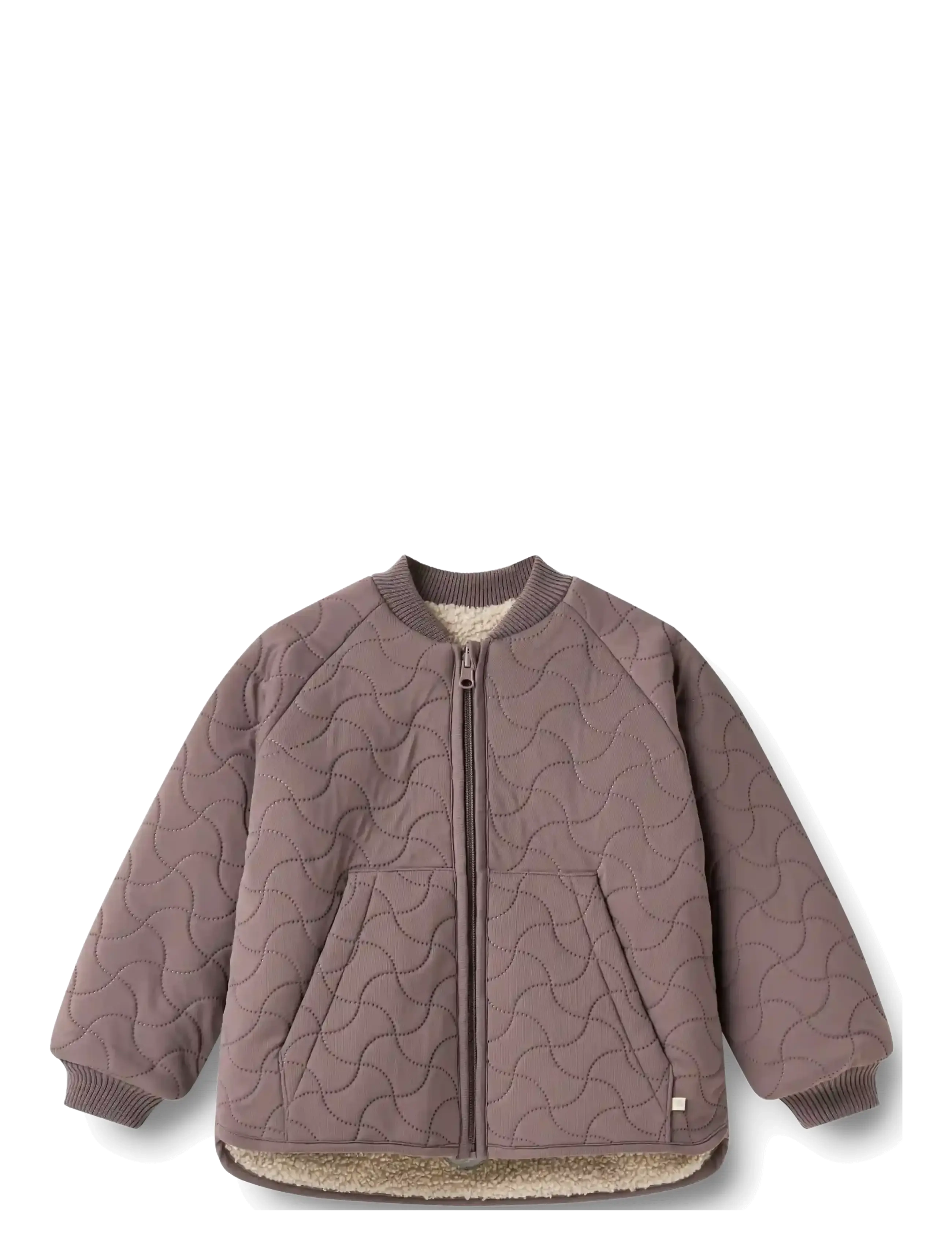 Wheat Reversible Thermo Jacket Lake - Thermo jackets - PLUM / purple