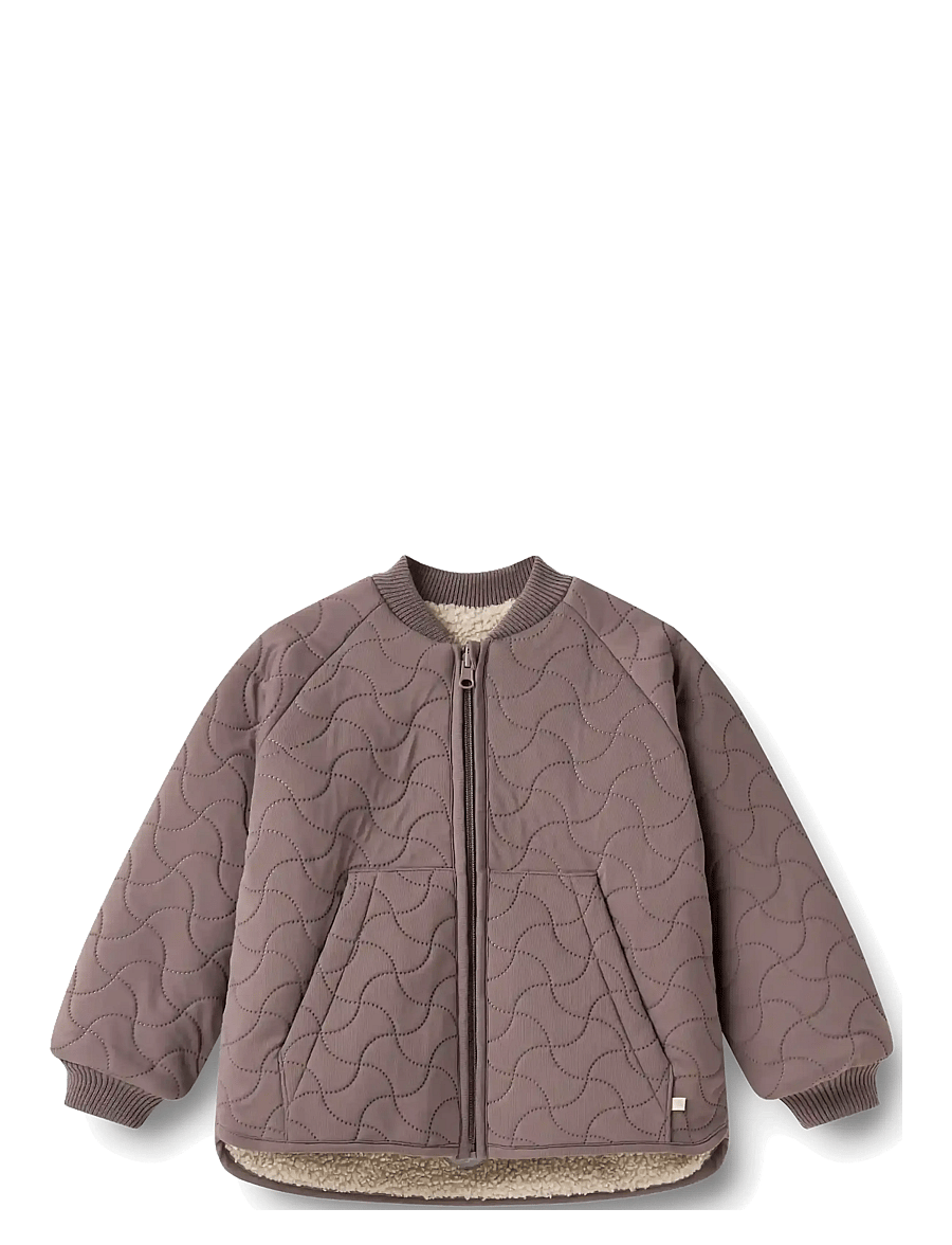 Wheat - Reversible Thermo Jacket Lake - plum - 0