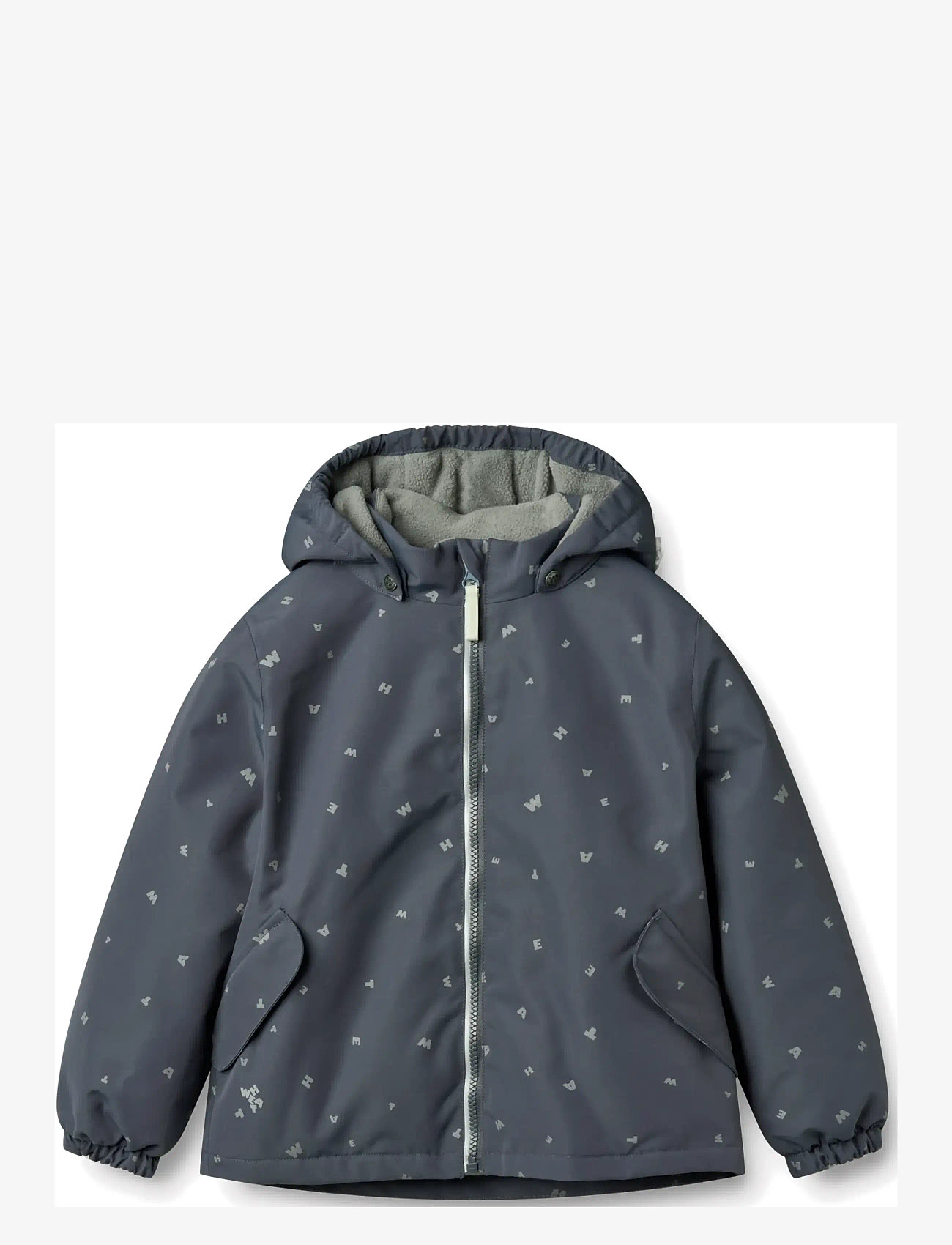 Wheat - Jacket Svende - lapsed - greyblue letters - 0